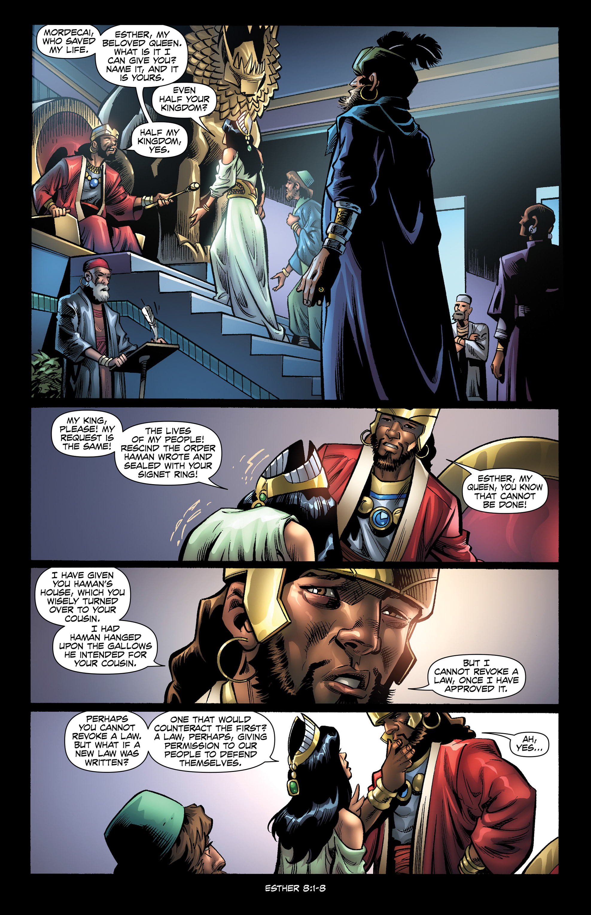 Read online The Kingstone Bible comic -  Issue #7 - 216