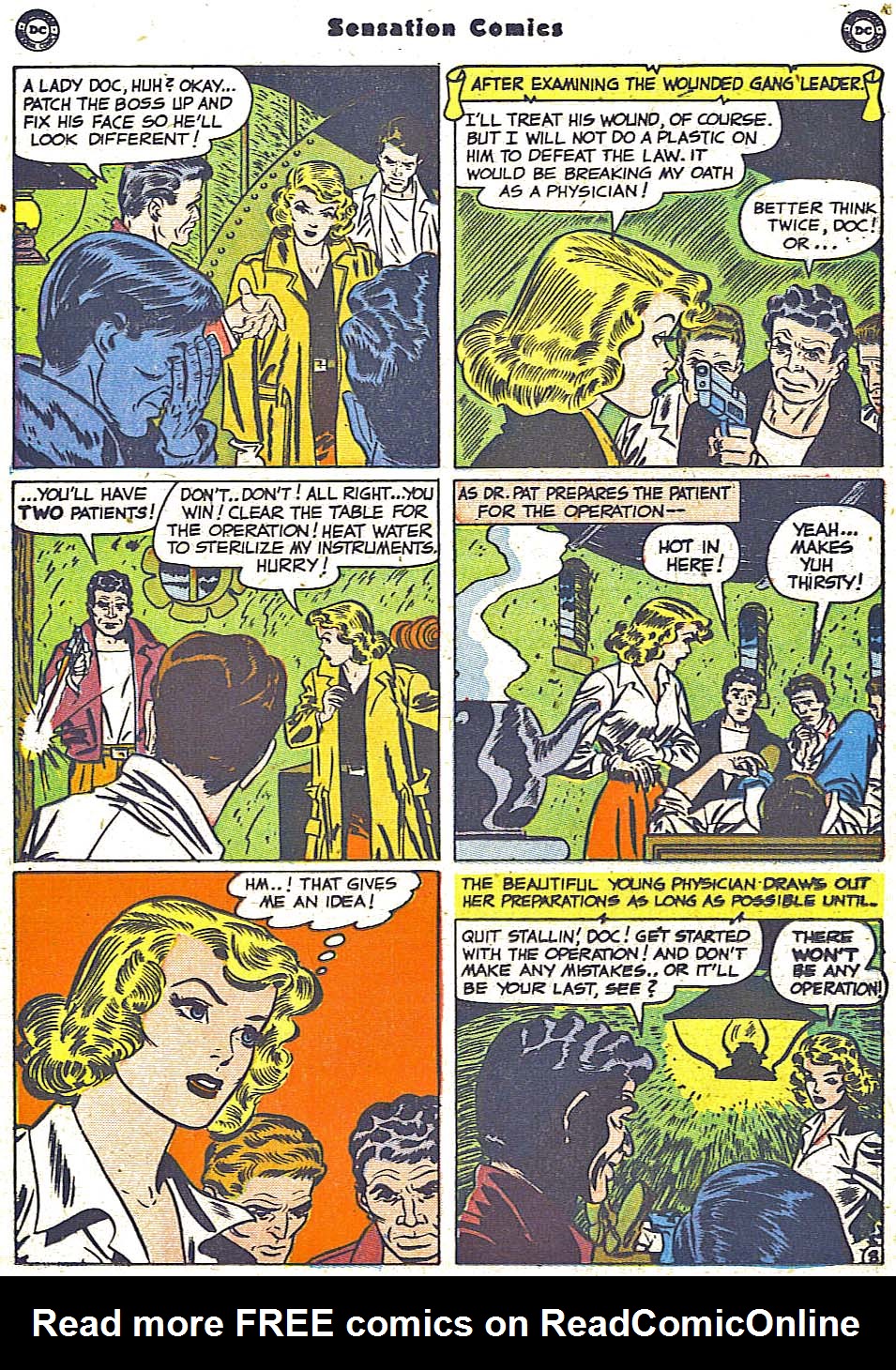 Read online Sensation (Mystery) Comics comic -  Issue #96 - 24