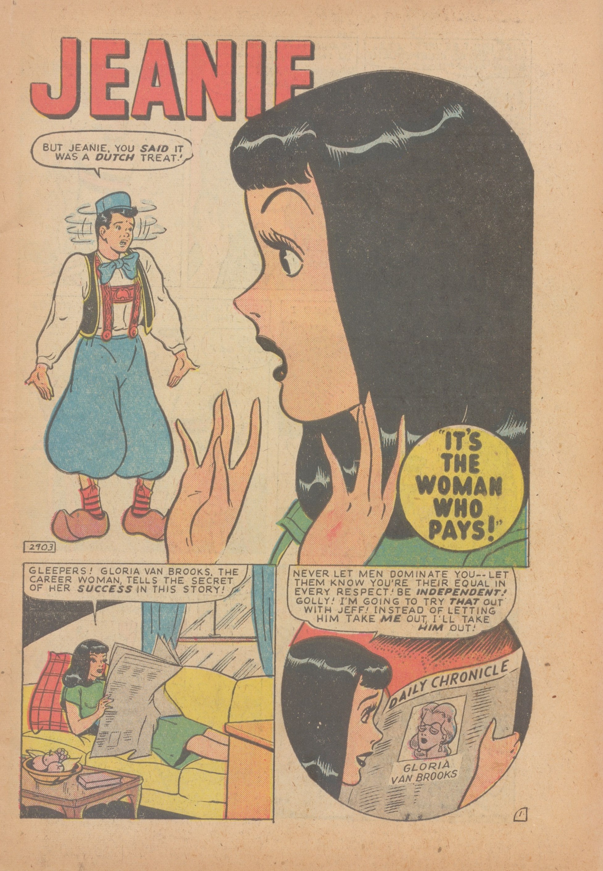 Read online Jeanie Comics comic -  Issue #21 - 3
