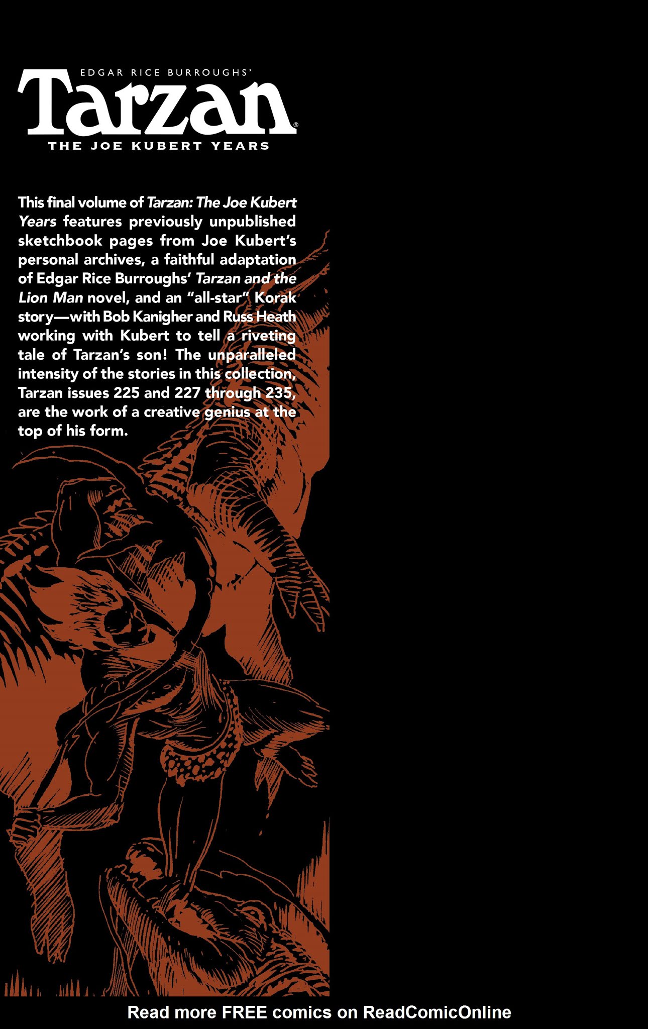 Read online Edgar Rice Burroughs' Tarzan The Joe Kubert Years comic -  Issue # TPB 3 (Part 1) - 2