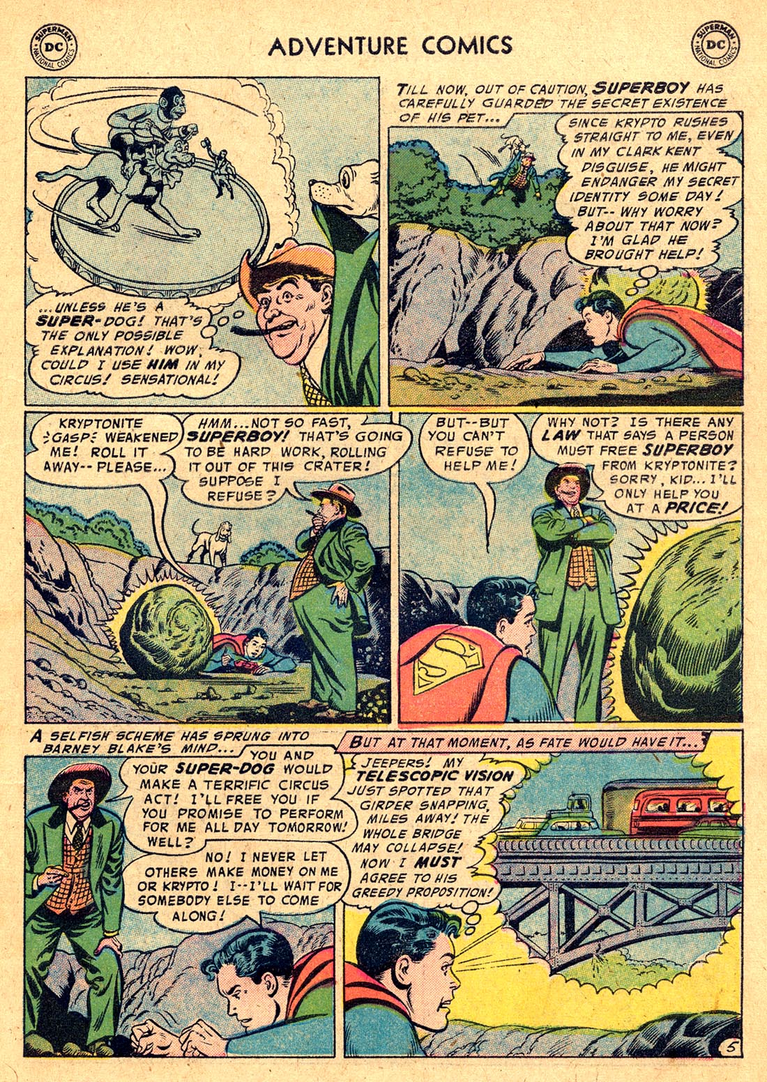 Read online Adventure Comics (1938) comic -  Issue #220 - 7