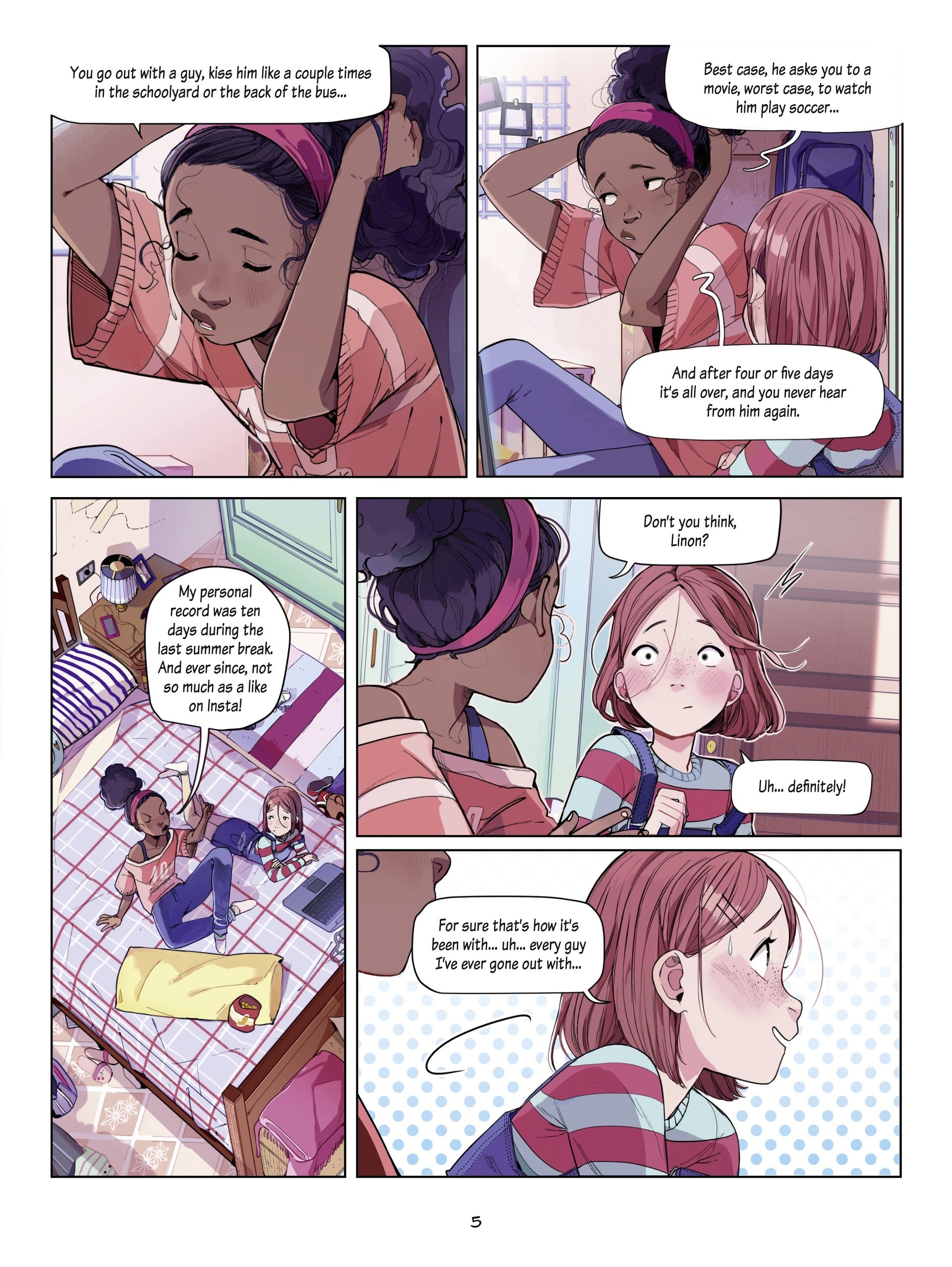 Read online School of Love comic -  Issue #1 - 5