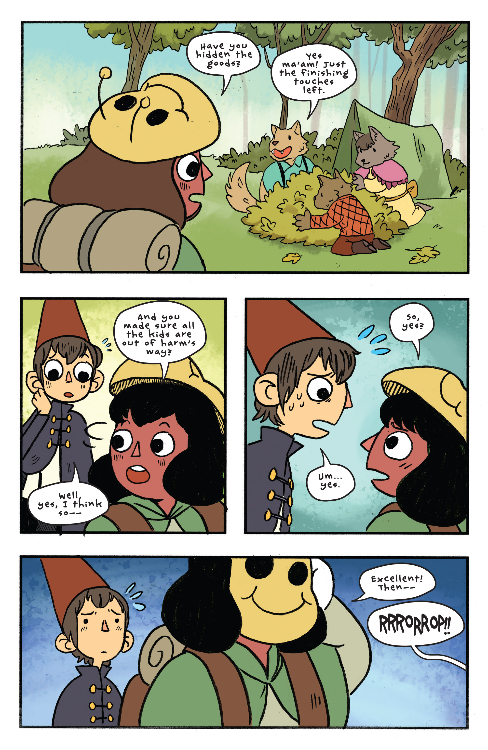 Read online Over the Garden Wall (2016) comic -  Issue #11 - 17