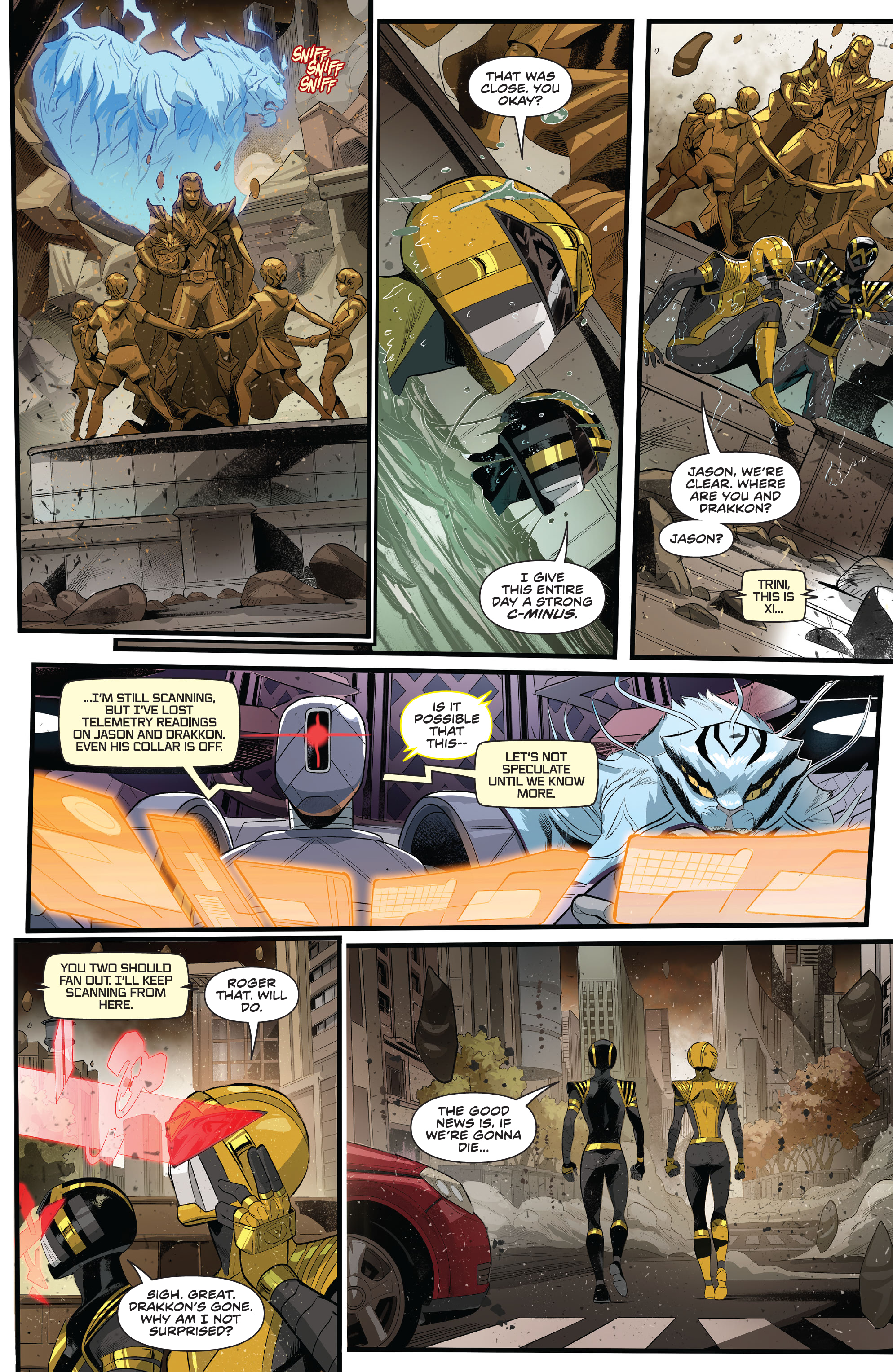 Read online Power Rangers comic -  Issue #4 - 9