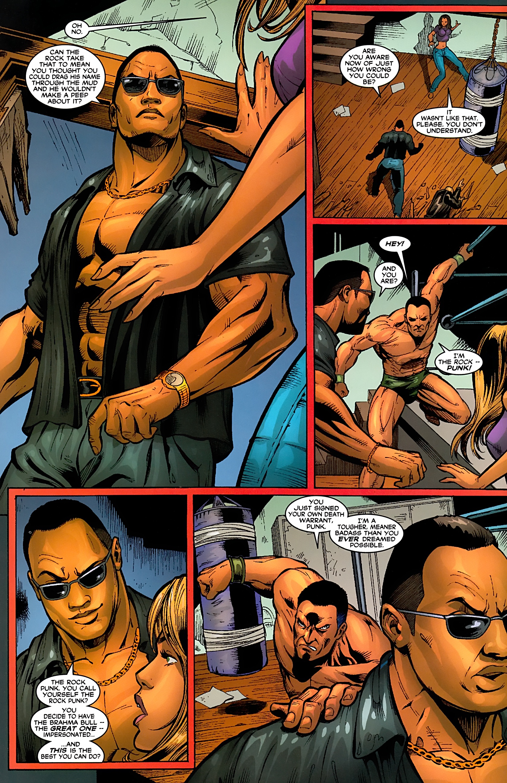 Read online The Rock comic -  Issue # Full - 10