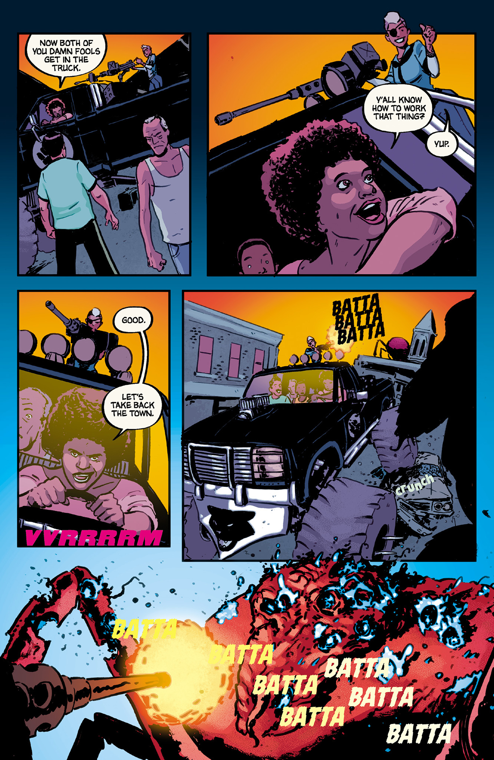Read online Grindhouse: Drive In, Bleed Out comic -  Issue #3 - 23