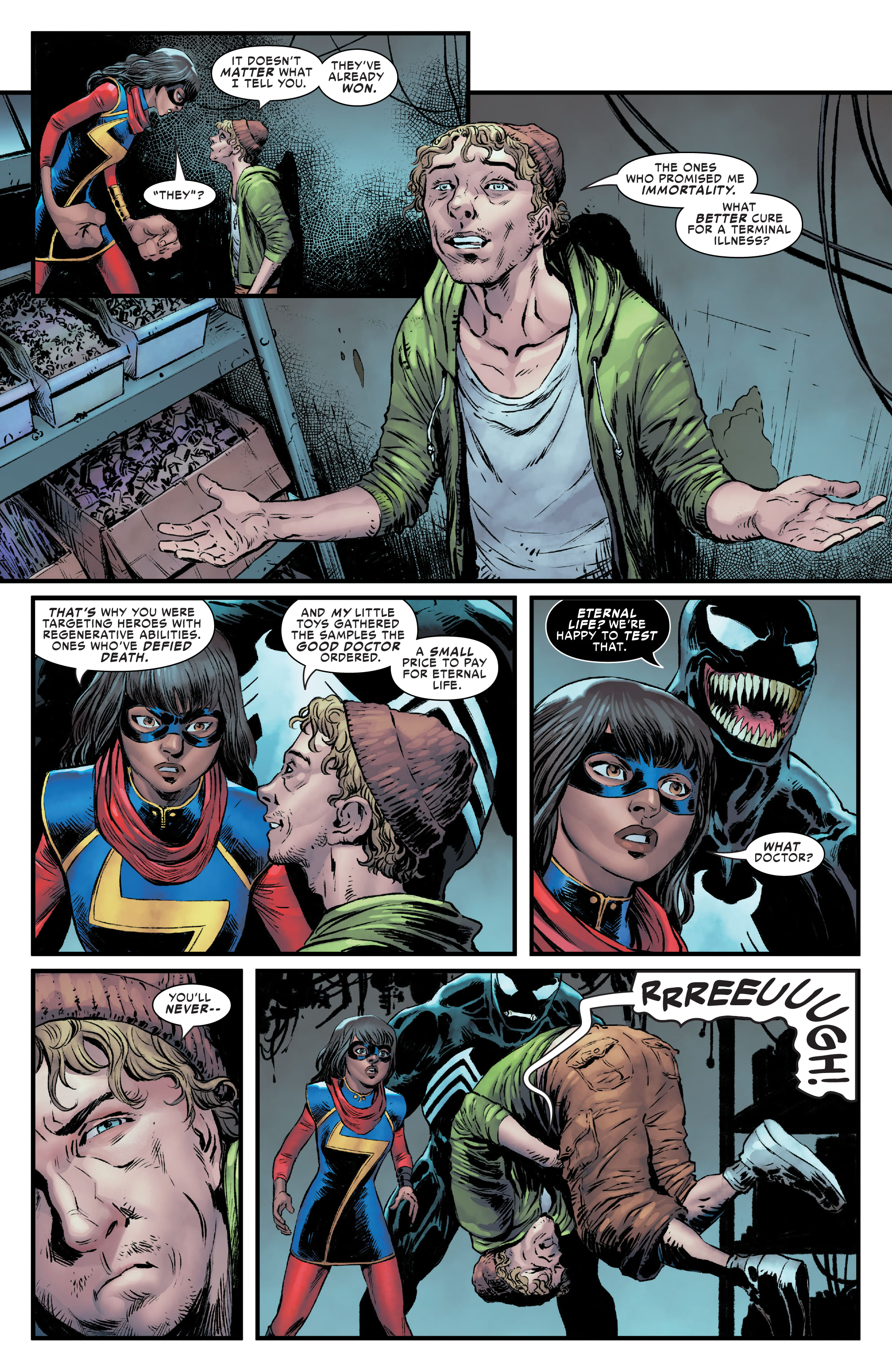 Read online Ms. Marvel & Venom comic -  Issue #1 - 16