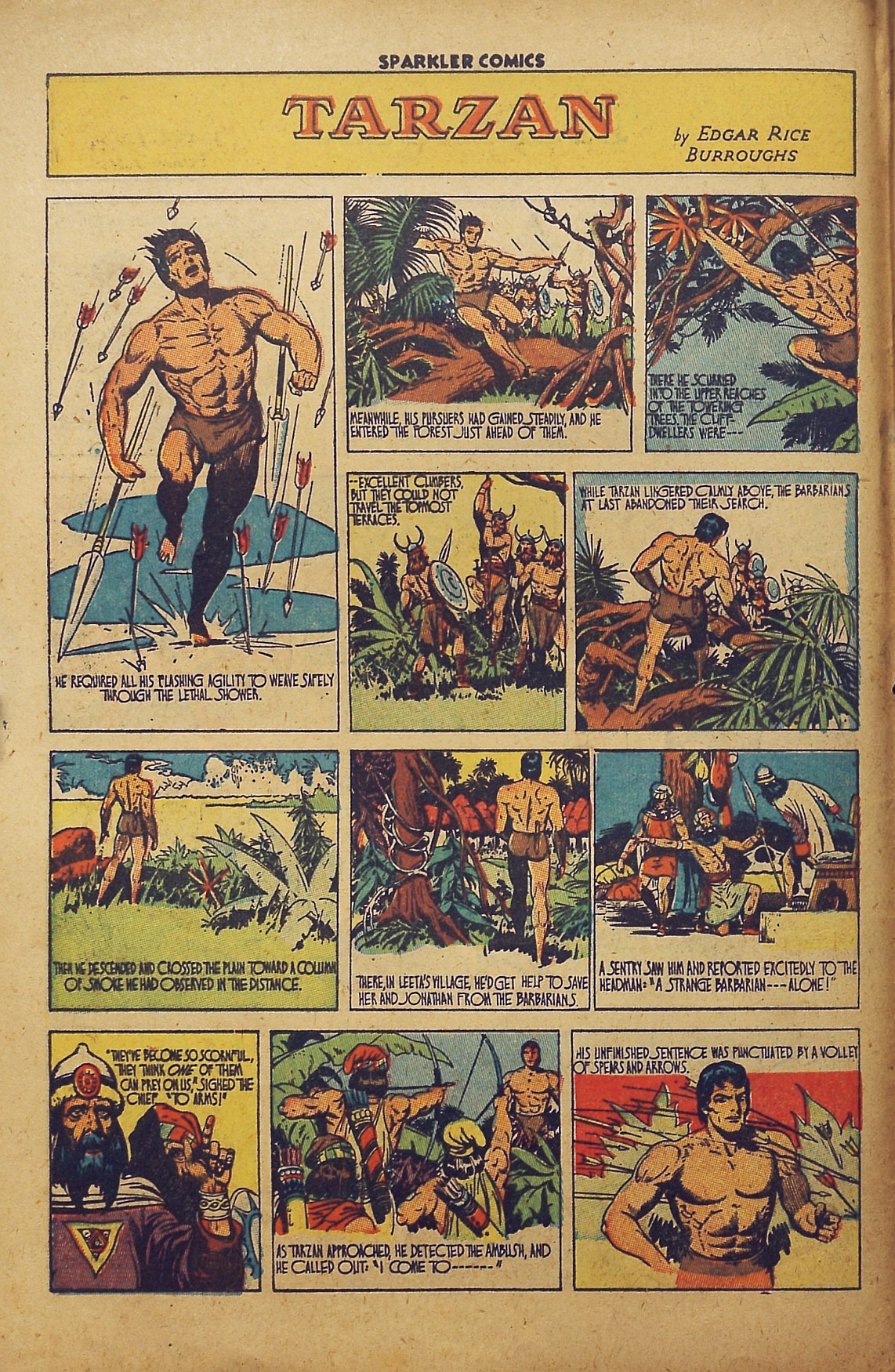 Read online Sparkler Comics comic -  Issue #54 - 10