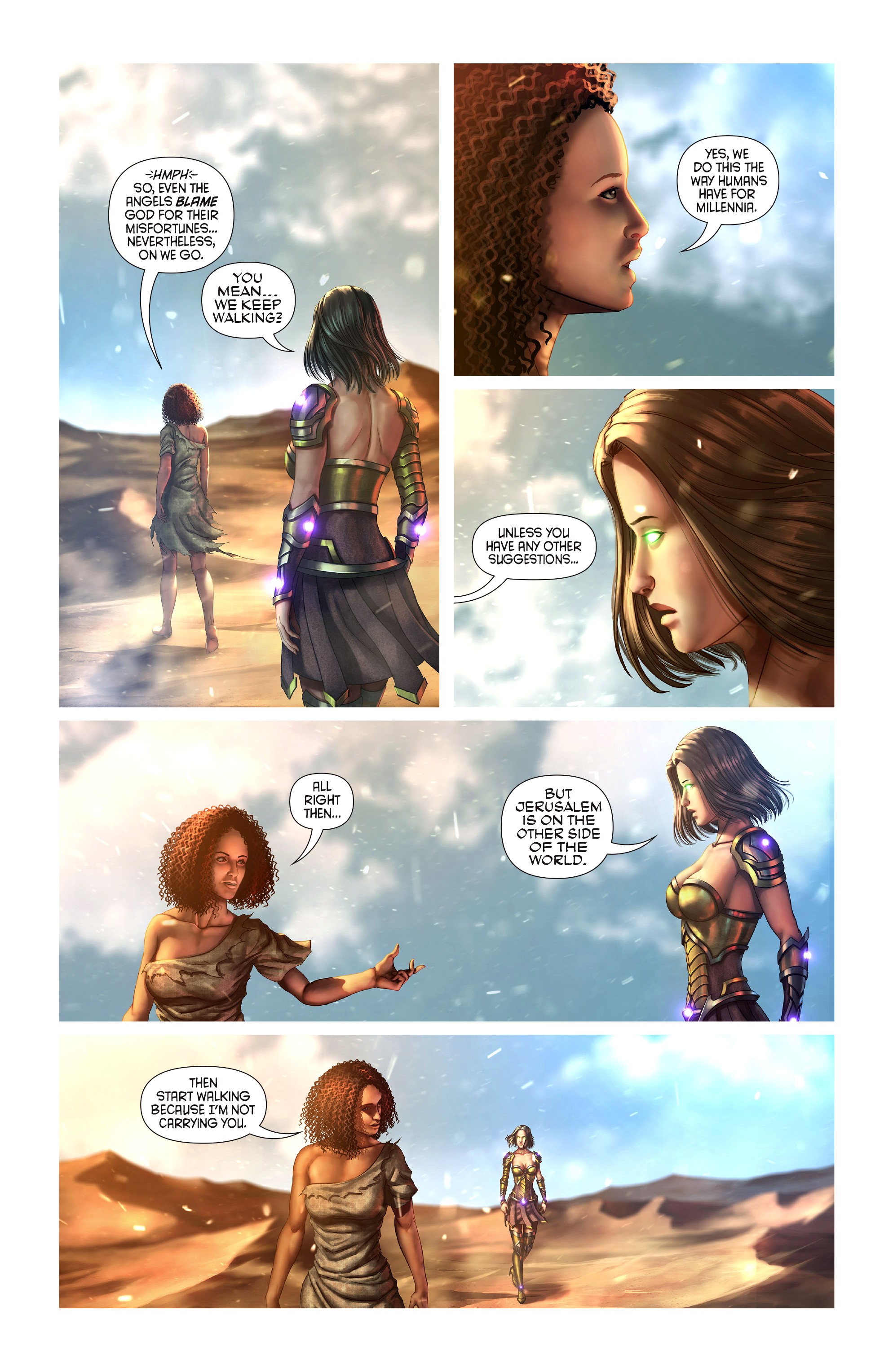 Read online Knights of the Golden Sun comic -  Issue #6 - 15