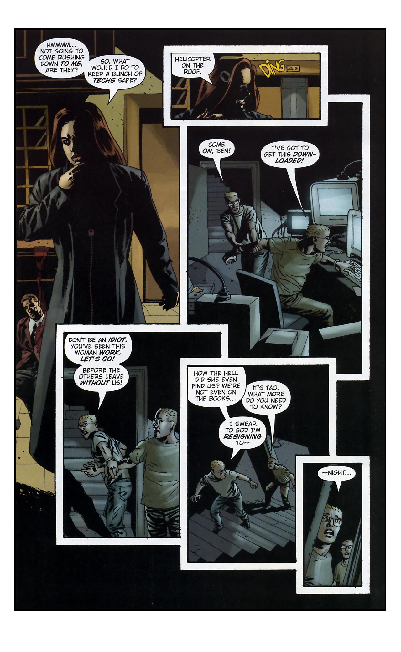 Read online Sleeper: Season Two comic -  Issue #8 - 17