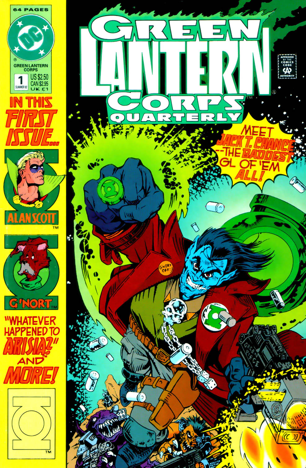 Read online Green Lantern Corps Quarterly comic -  Issue #1 - 1