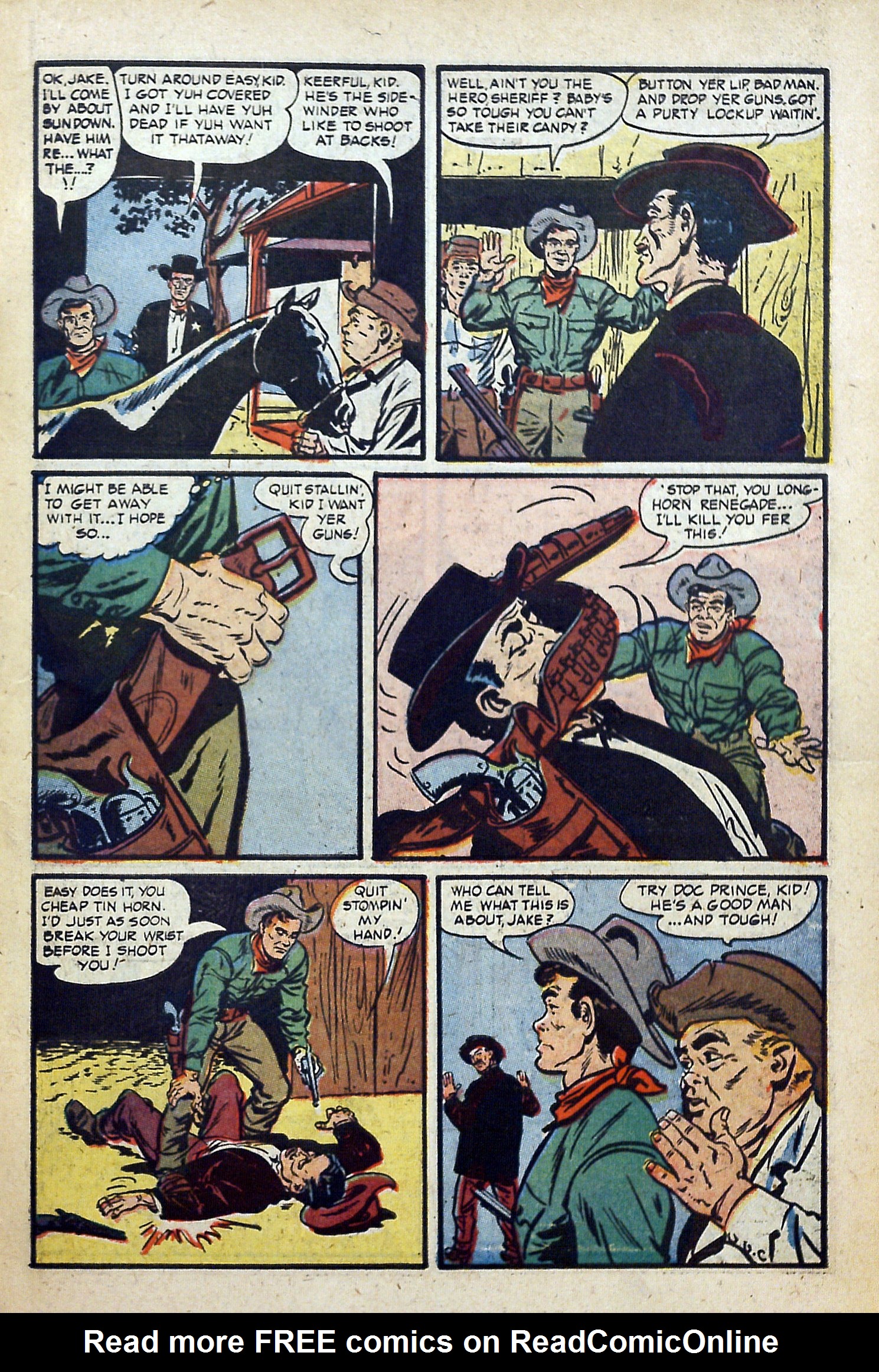 Read online Billy the Kid Adventure Magazine comic -  Issue #19 - 27