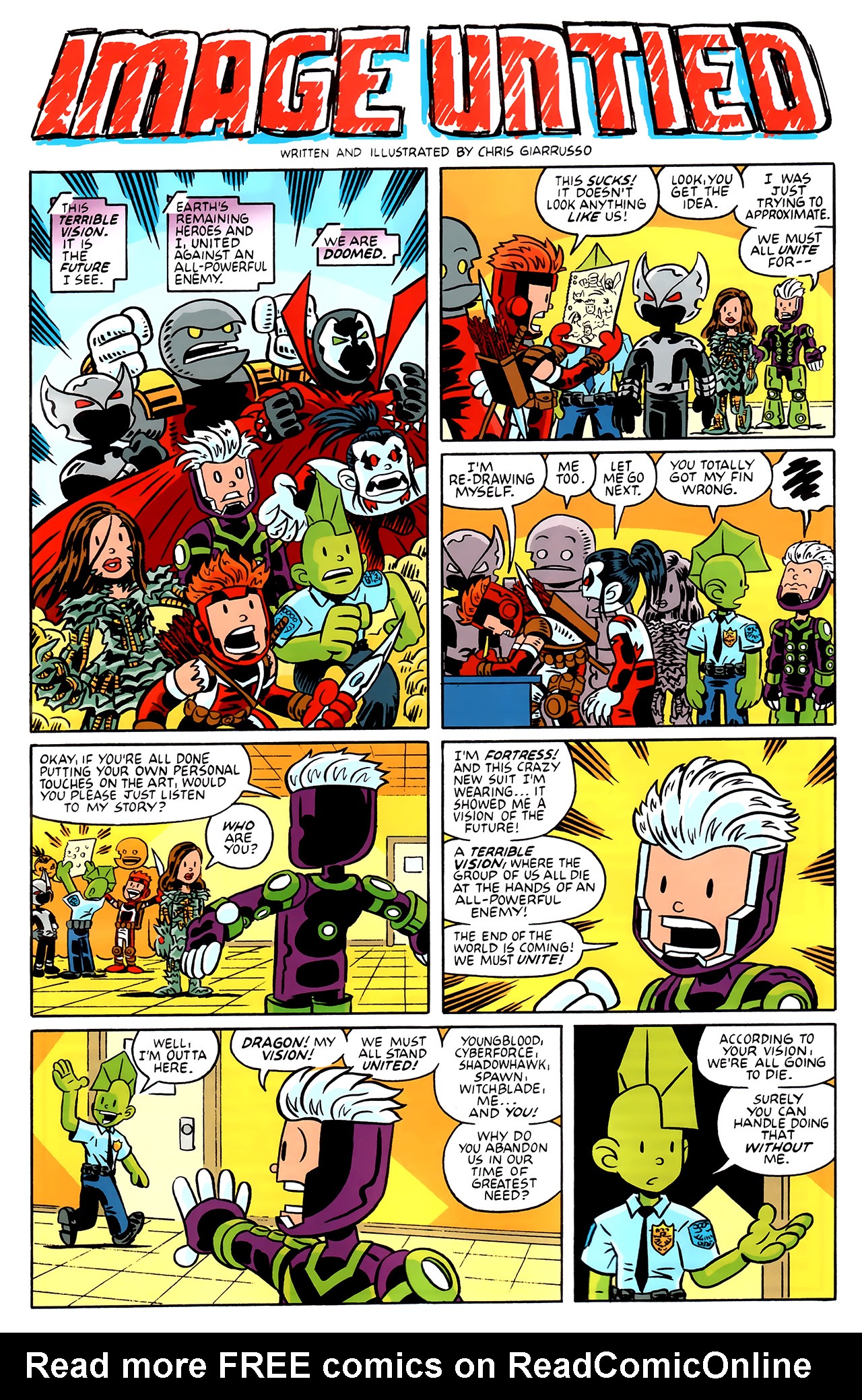 Read online Image United comic -  Issue #0 - 22