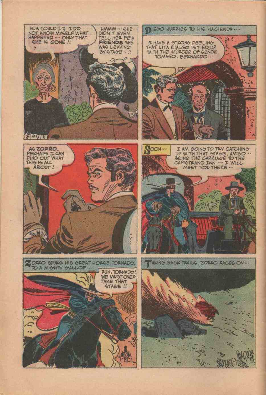 Read online Zorro (1966) comic -  Issue #7 - 10