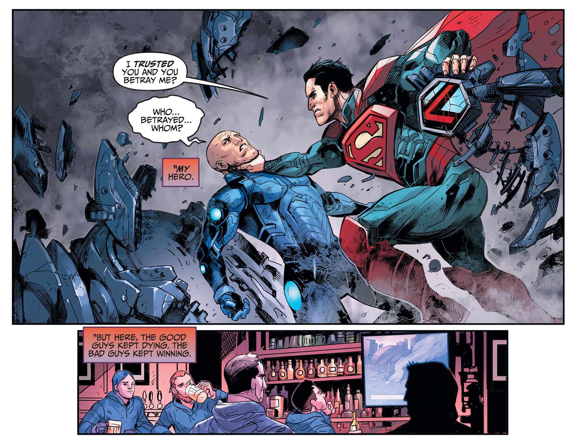 Read online Injustice: Ground Zero comic -  Issue #19 - 22