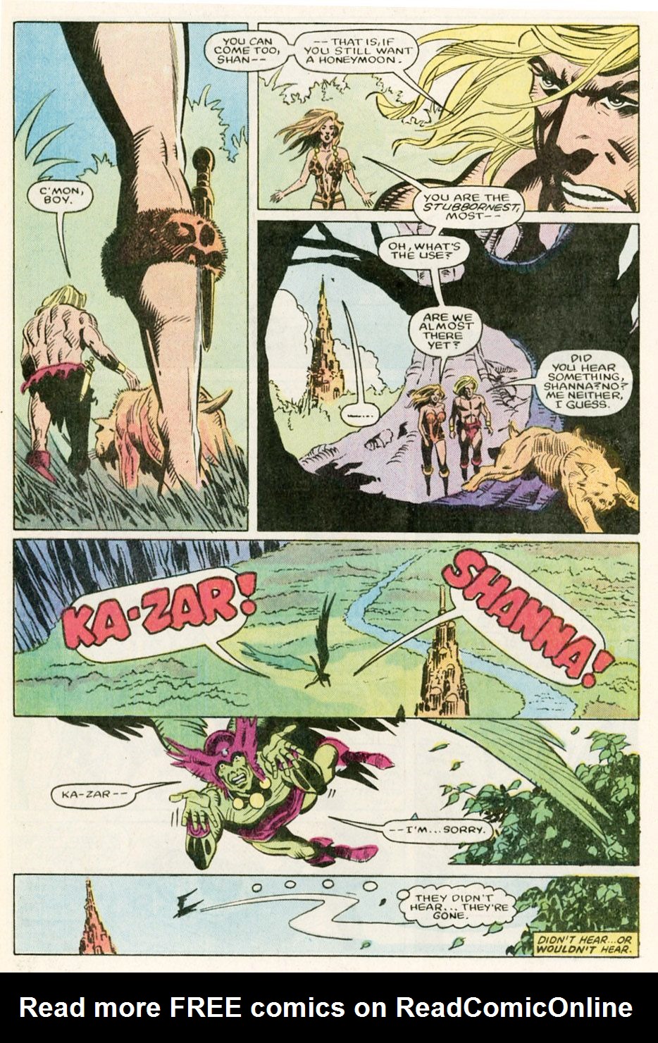 Read online Ka-Zar the Savage comic -  Issue #31 - 21