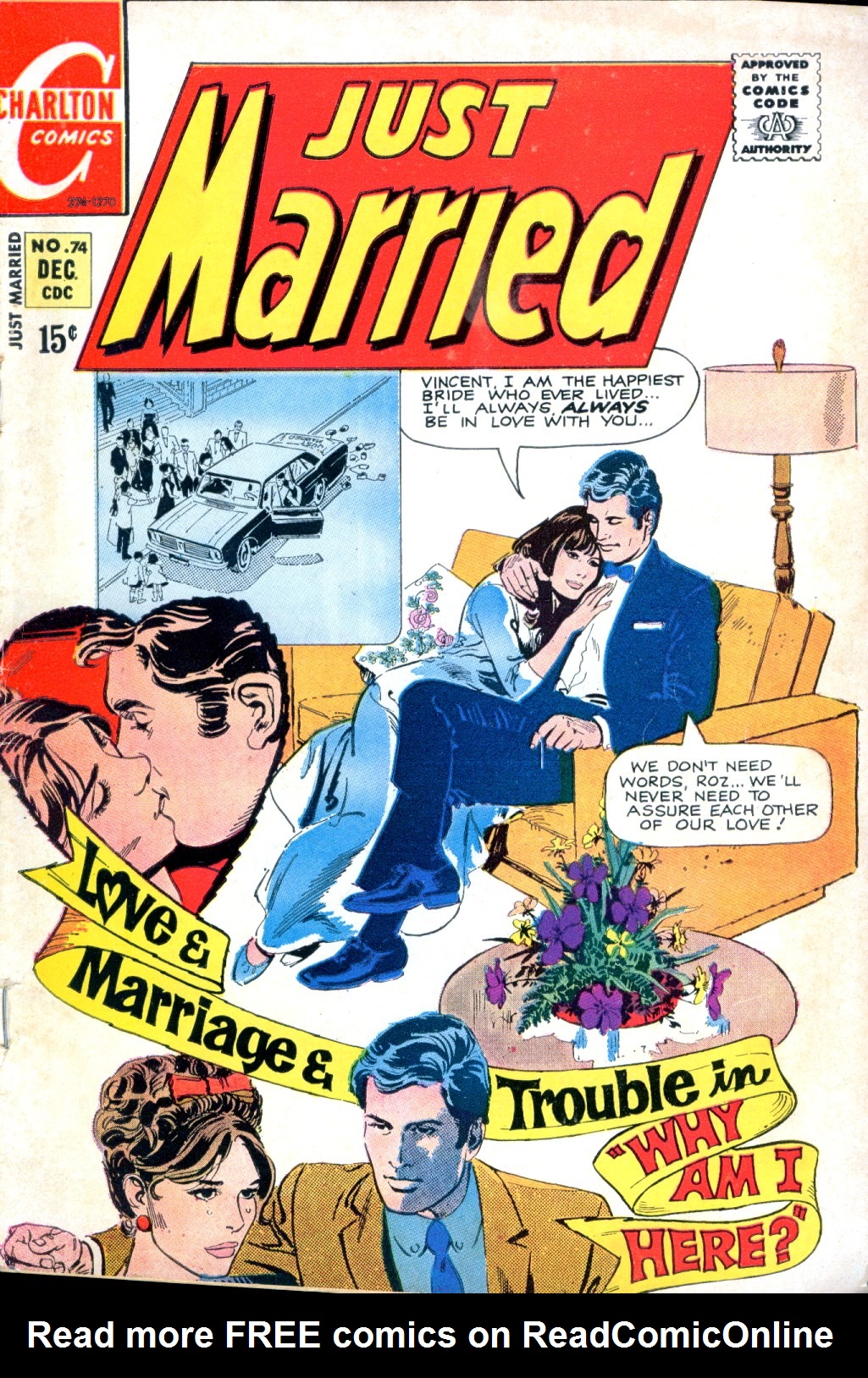 Read online Just Married comic -  Issue #74 - 1