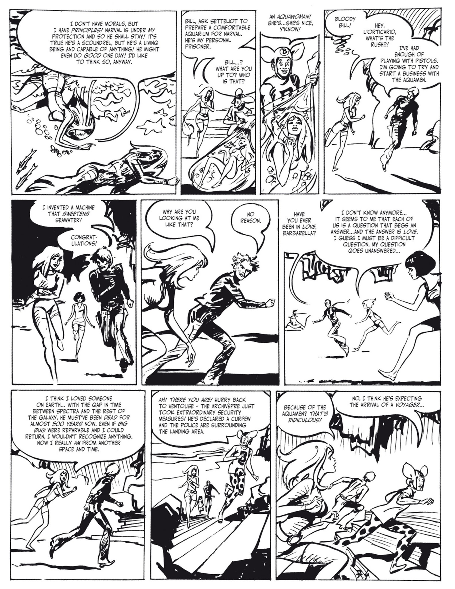 Read online Barbarella and The Wrath of the Minute-Eater comic -  Issue # TPB - 79