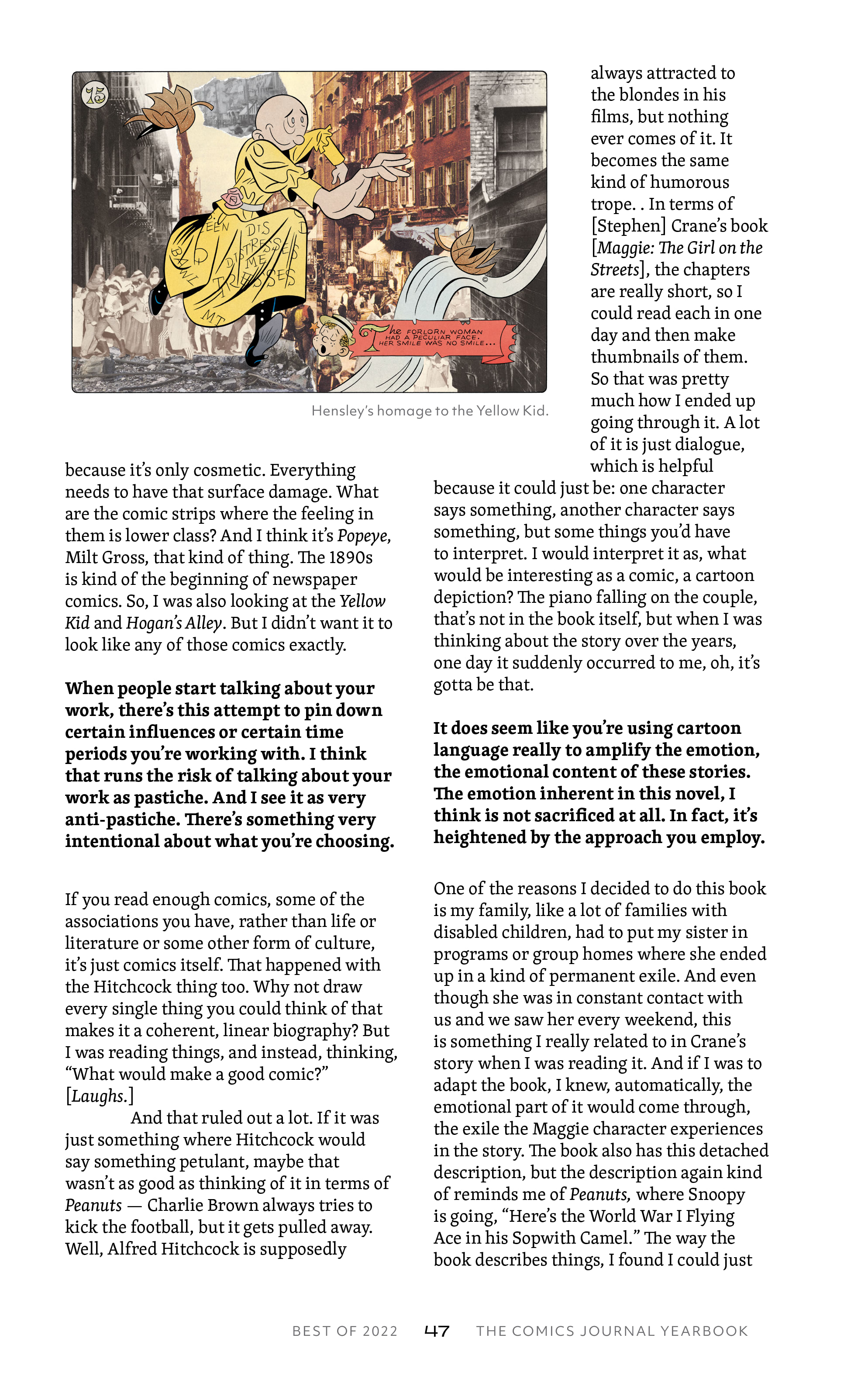 Read online The Comics Journal Yearbook: Best of 2022 comic -  Issue # TPB - 55