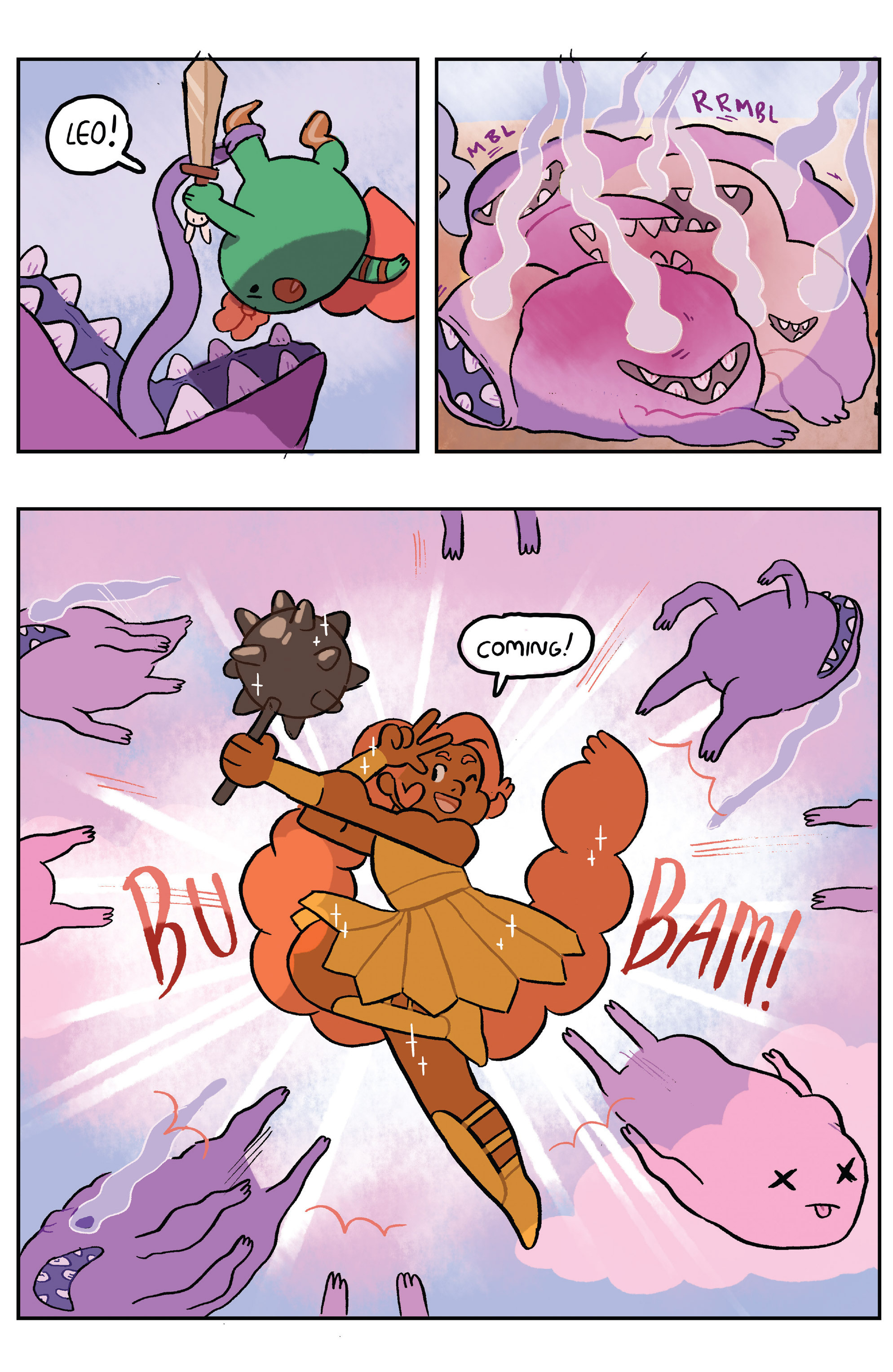 Read online Help Us! Great Warrior comic -  Issue #3 - 18