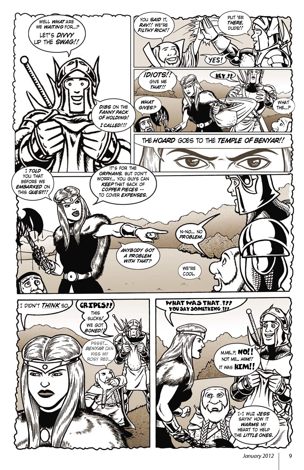 Read online Knights of the Dinner Table comic -  Issue #183 - 11