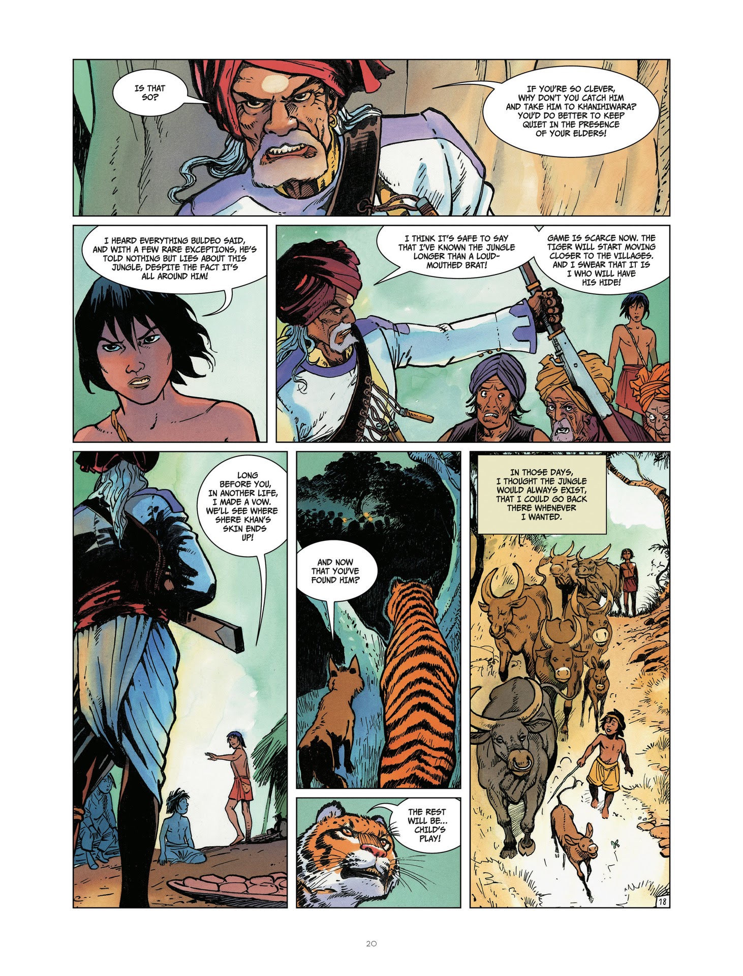 Read online The Last Jungle Book comic -  Issue #2 - 20