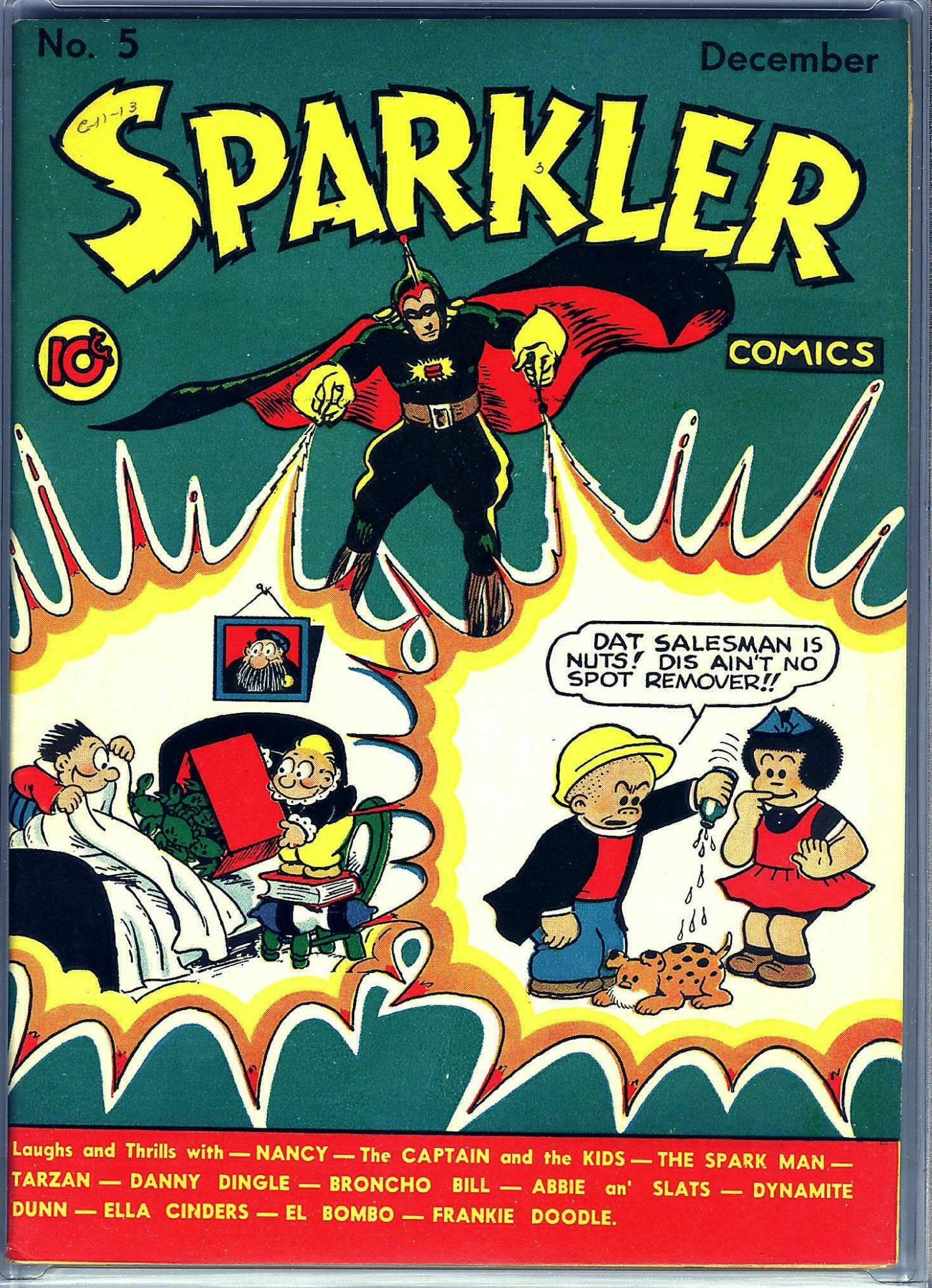 Read online Sparkler Comics comic -  Issue #5 - 1