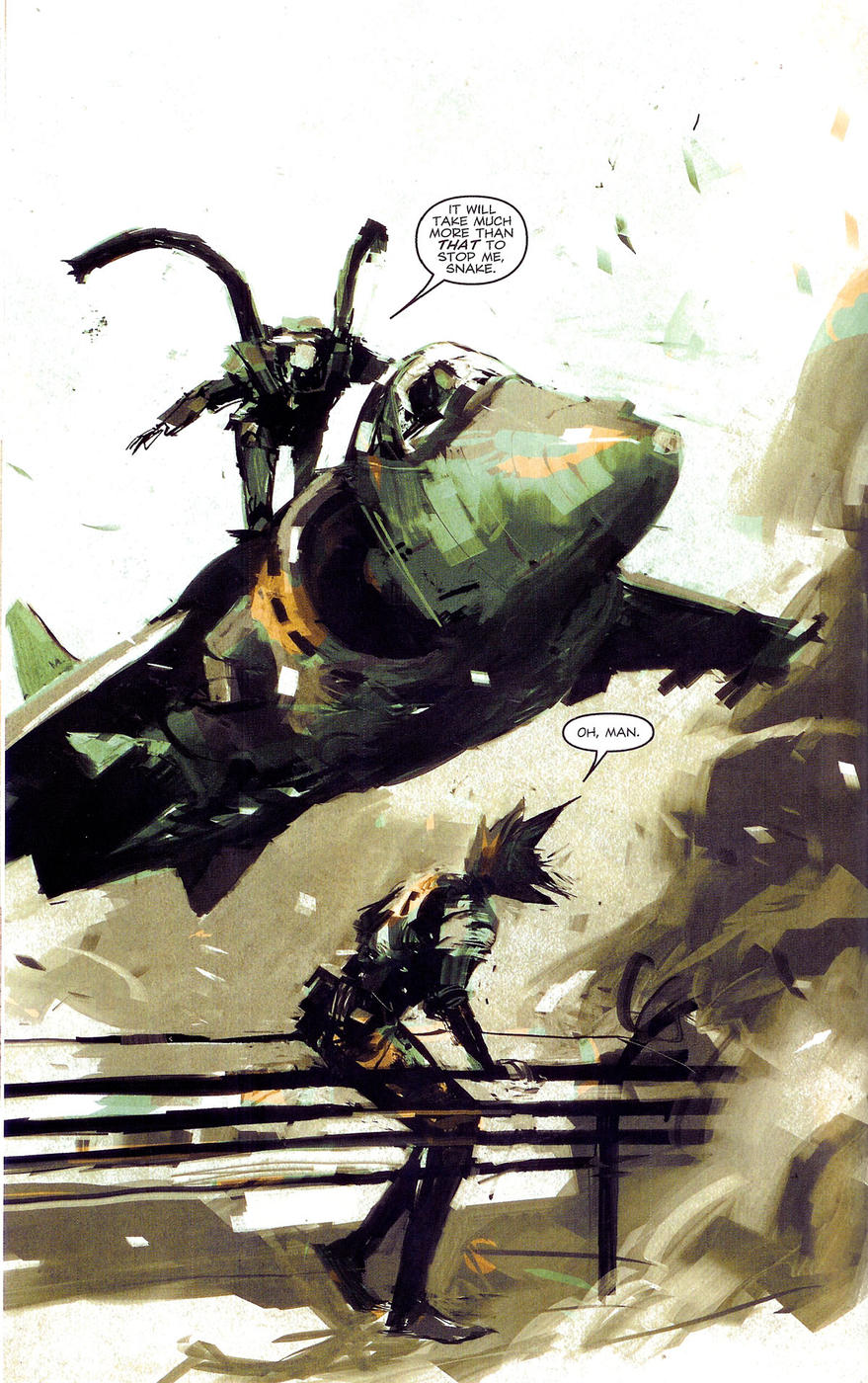 Read online Metal Gear Solid: Sons of Liberty comic -  Issue #5 - 16