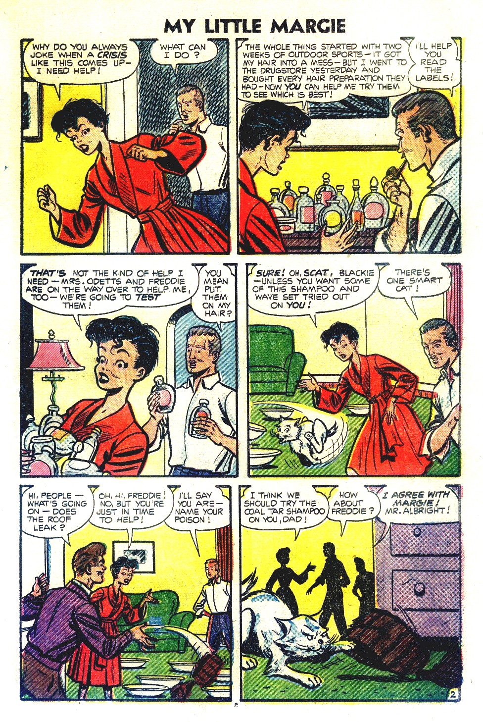 Read online My Little Margie (1954) comic -  Issue #8 - 11
