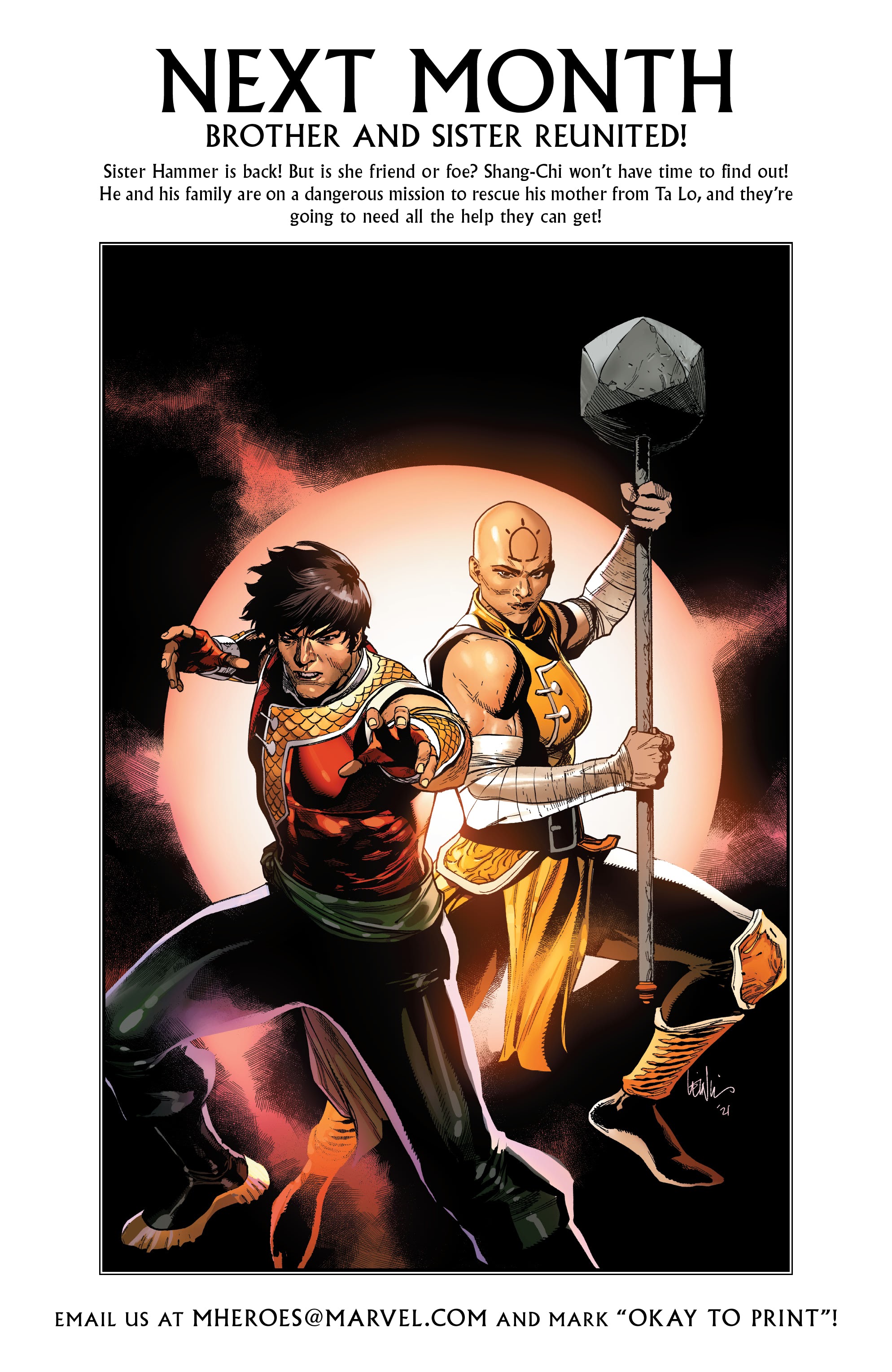 Read online Shang-Chi (2021) comic -  Issue #10 - 22