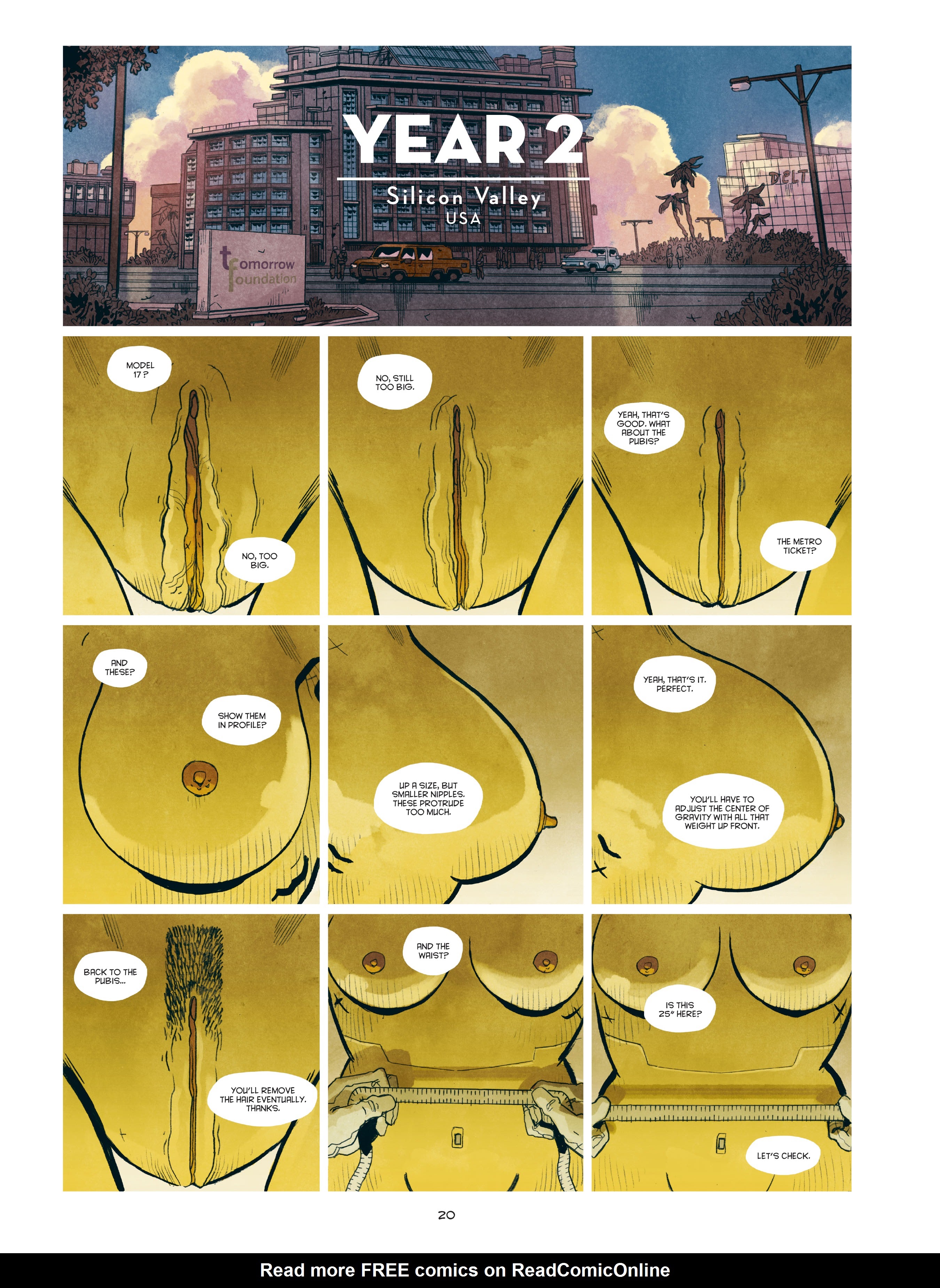 Read online Carbon & Silicon (2021) comic -  Issue #1 - 20