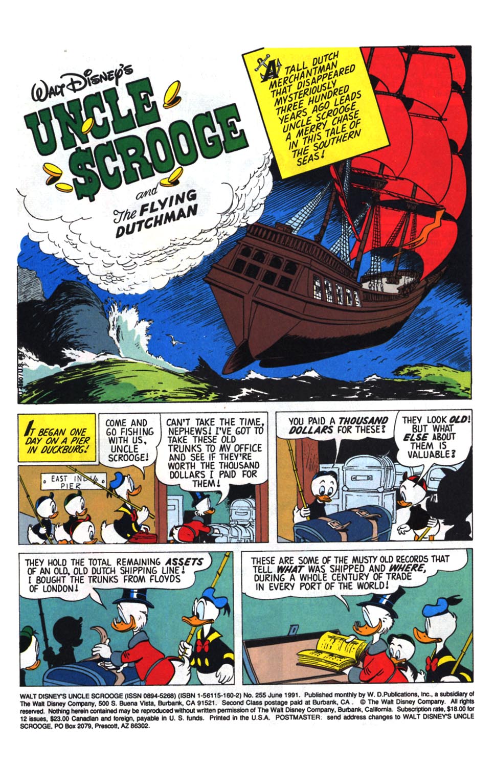 Read online Uncle Scrooge (1953) comic -  Issue #255 - 2