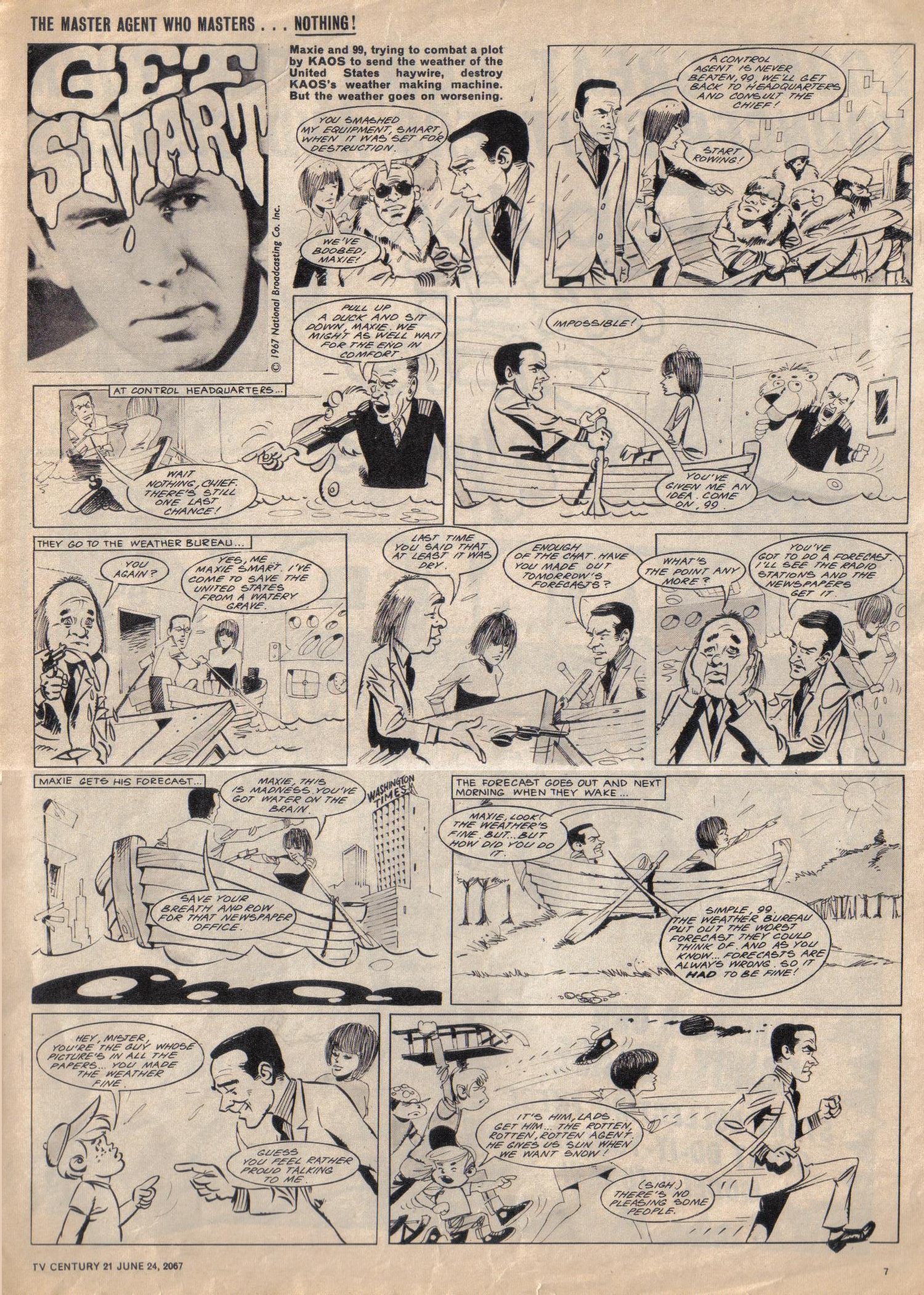 Read online TV Century 21 (TV 21) comic -  Issue #127 - 7