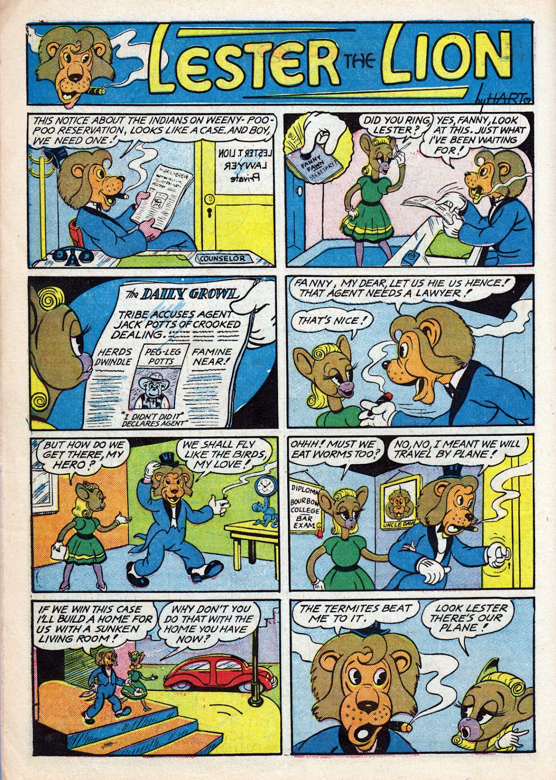 Comedy Comics (1942) issue 12 - Page 10