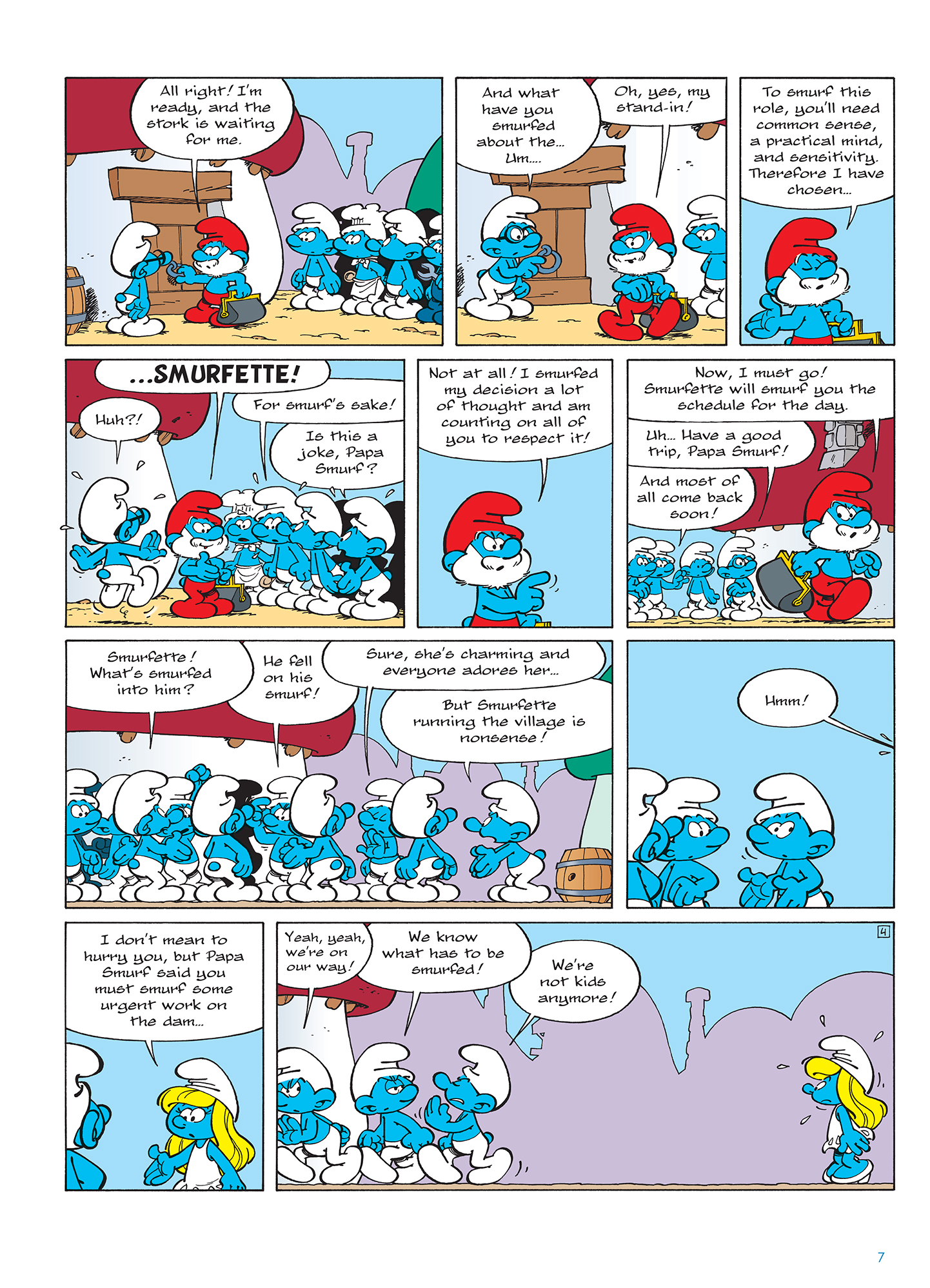 Read online The Smurfs Tales comic -  Issue # TPB 2 (Part 1) - 9