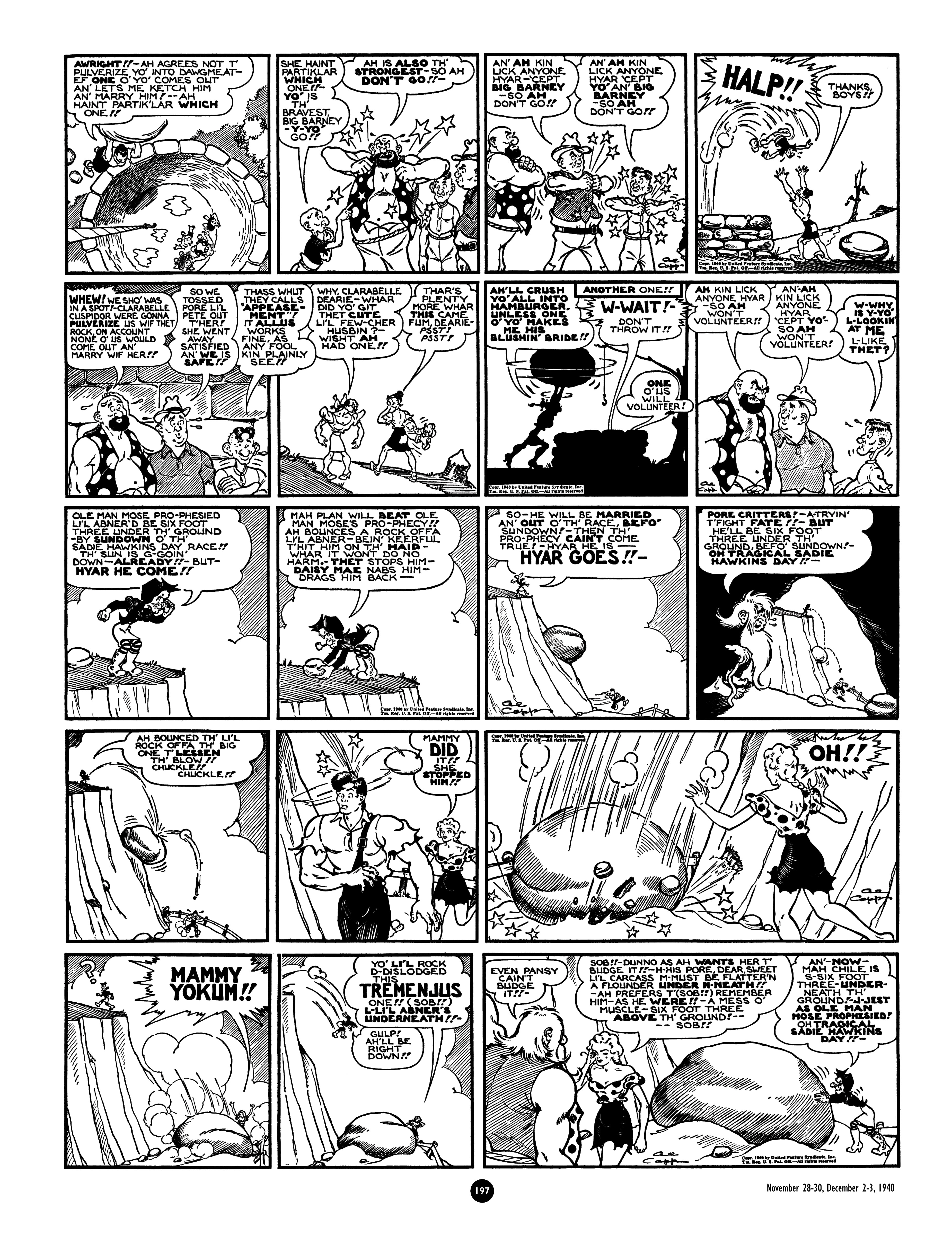 Read online Al Capp's Li'l Abner Complete Daily & Color Sunday Comics comic -  Issue # TPB 3 (Part 2) - 99