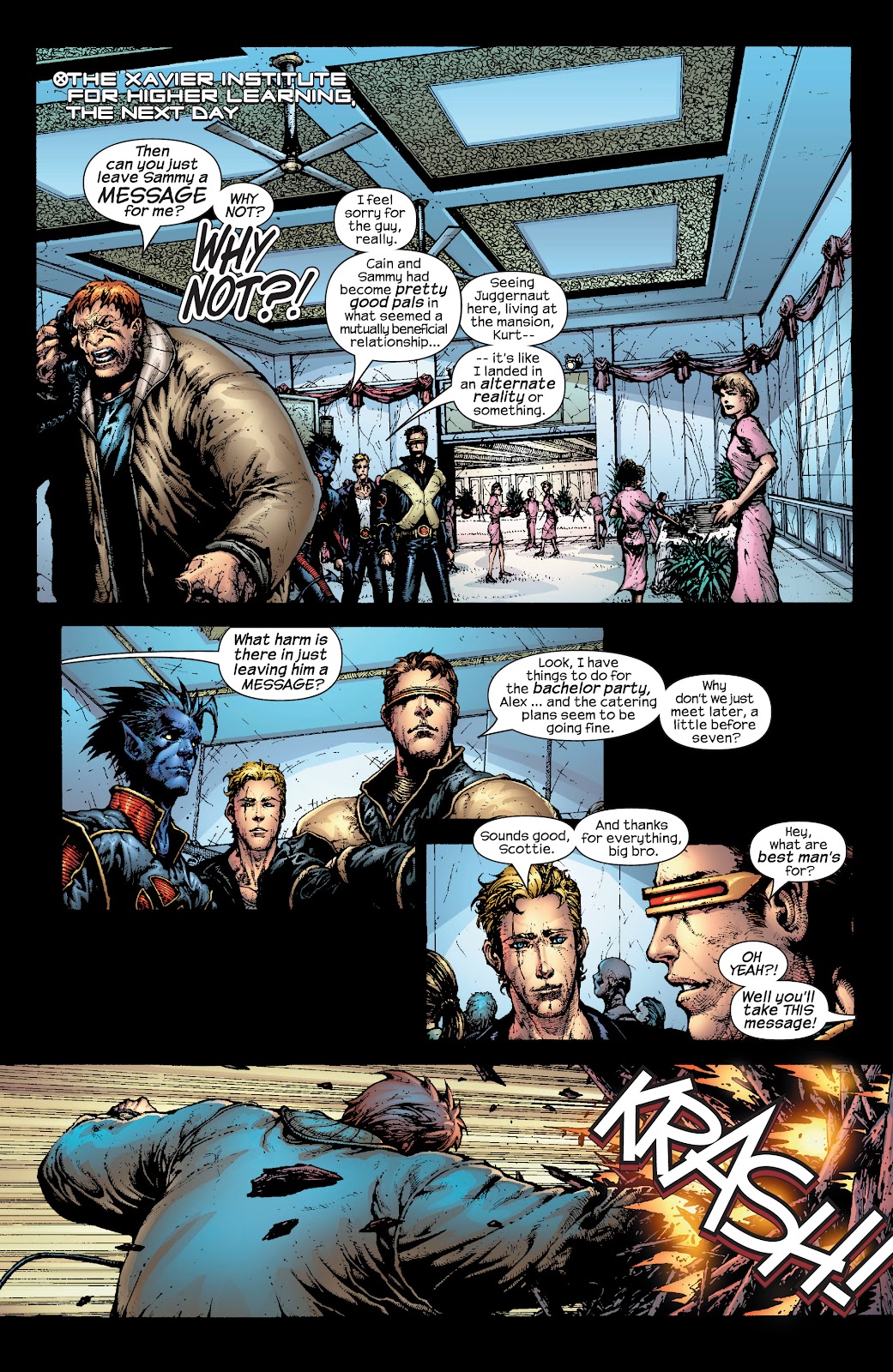 X-Men: Trial of the Juggernaut issue TPB (Part 1) - Page 8