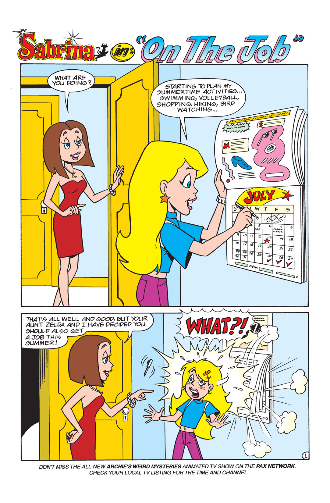 Read online Sabrina the Teenage Witch (2000) comic -  Issue #7 - 18