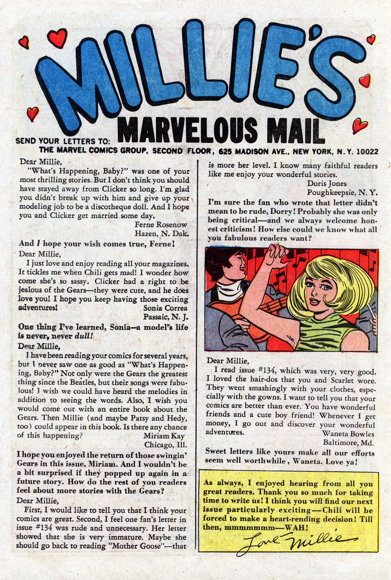 Read online Millie the Model comic -  Issue #137 - 30