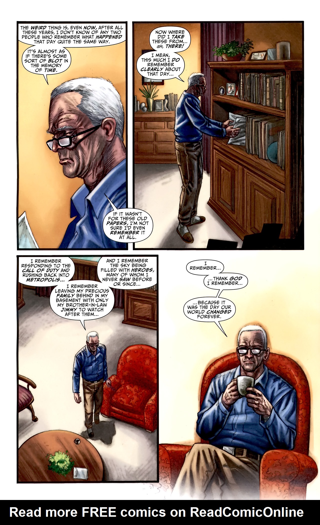 Read online DC Universe: Legacies comic -  Issue #6 - 3