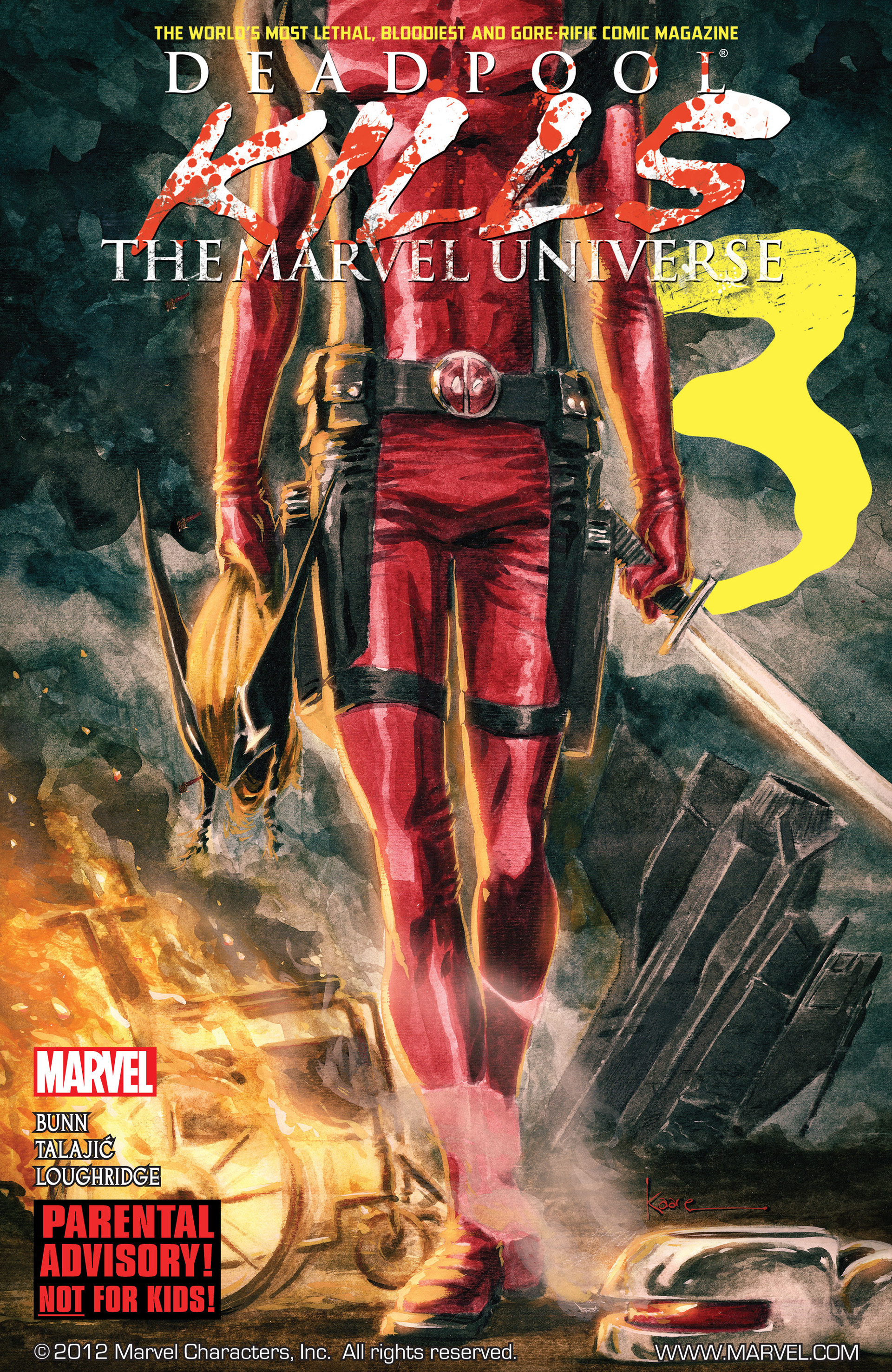 Read online Deadpool Kills the Marvel Universe comic -  Issue #3 - 1