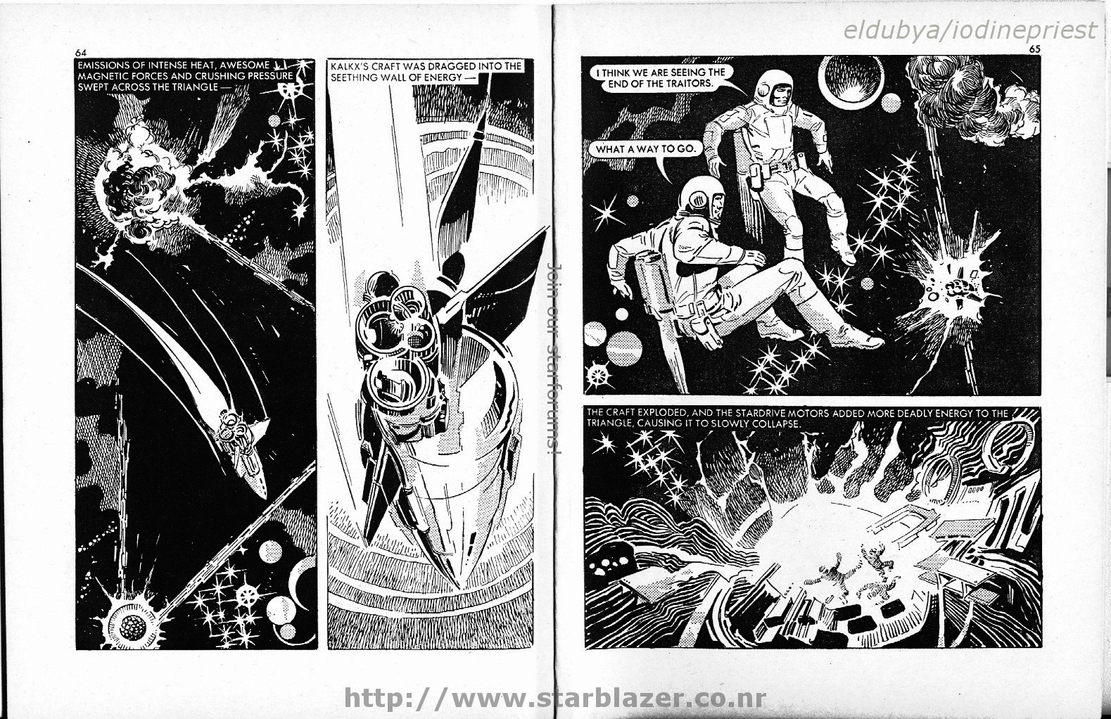 Read online Starblazer comic -  Issue #97 - 34
