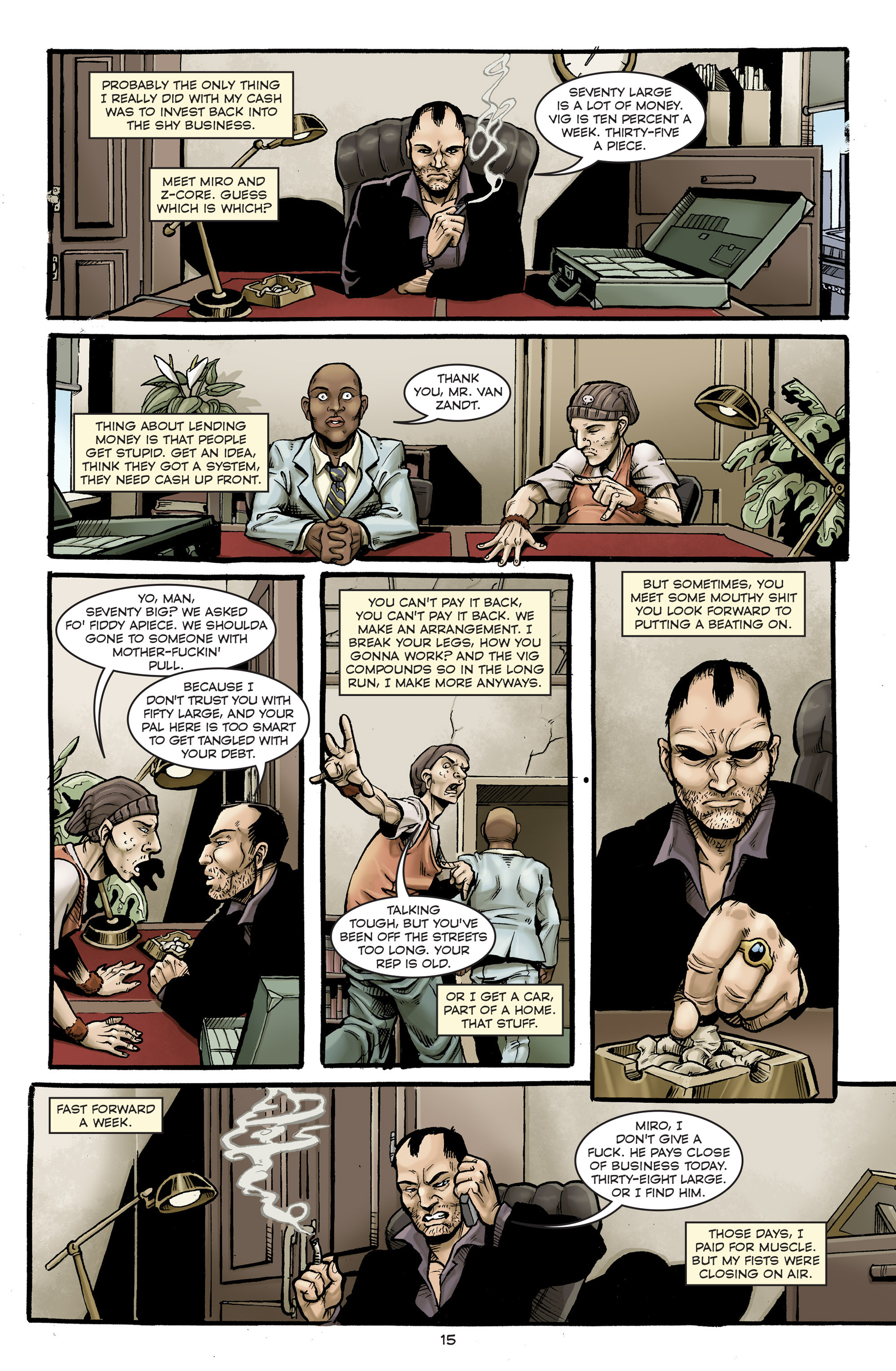 Read online Unmasked comic -  Issue #2 - 17