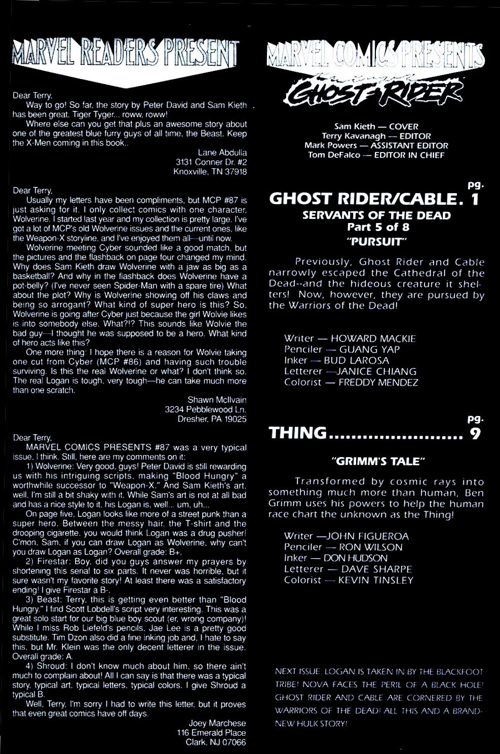 Read online Marvel Comics Presents (1988) comic -  Issue #94 - 20