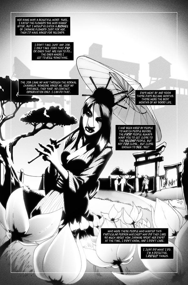 Read online Sam Noir: Samurai Detective comic -  Issue # _Preview - 3