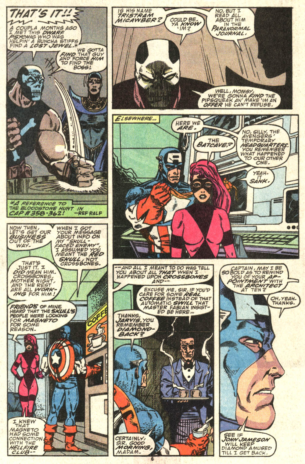 Read online Captain America (1968) comic -  Issue #370 - 6