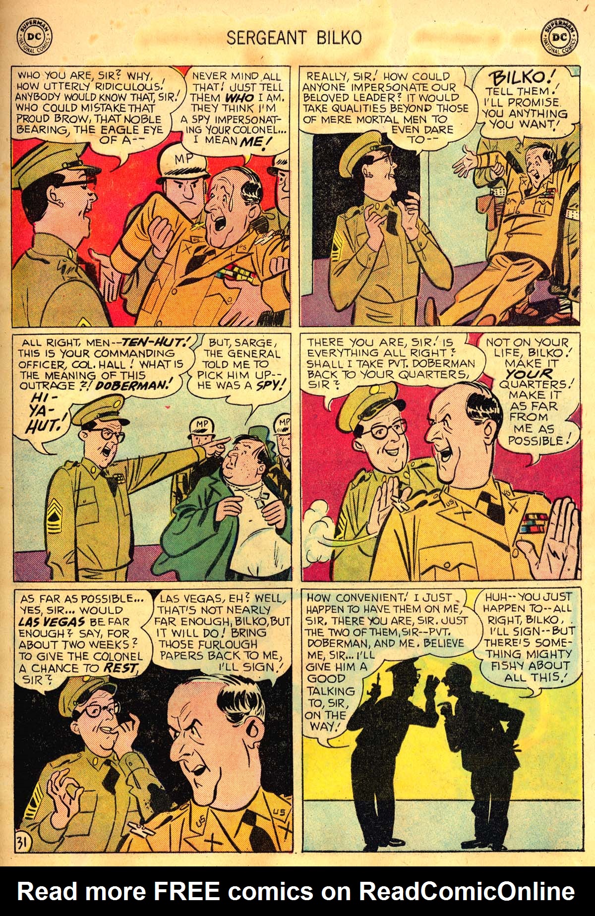 Read online Sergeant Bilko comic -  Issue #4 - 33