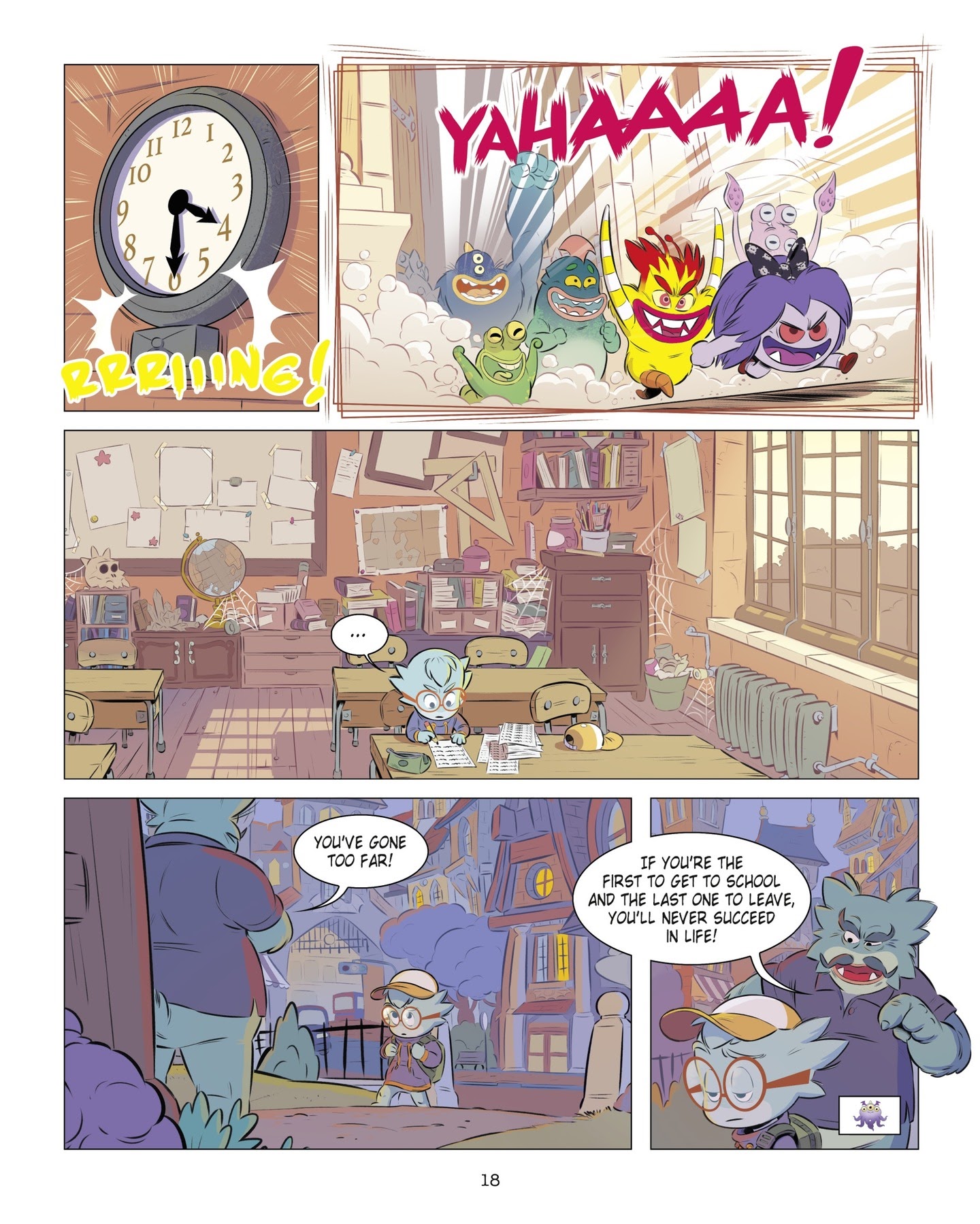 Read online The School for Little Monsters: It's Tough Being Flop comic -  Issue # TPB - 18