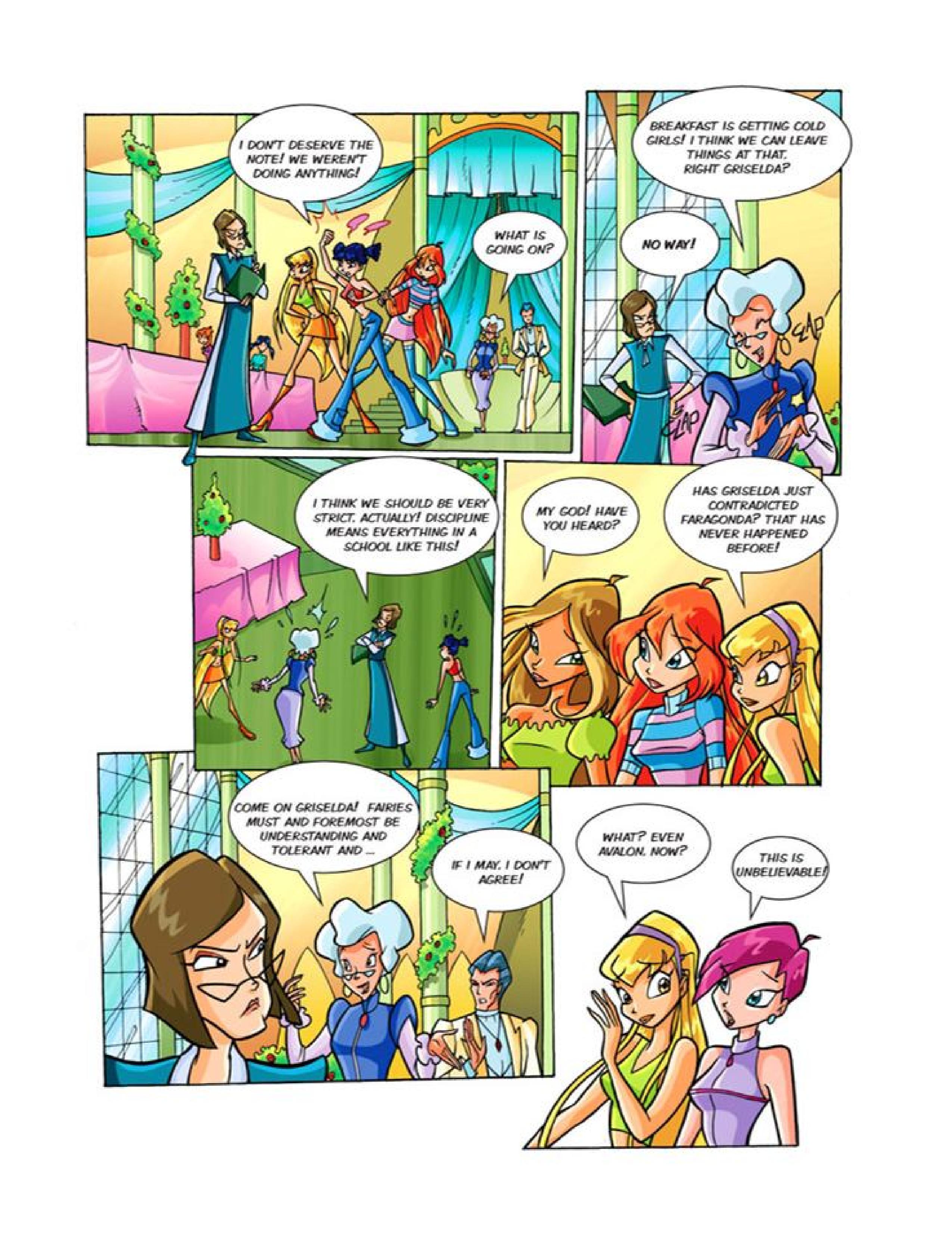 Read online Winx Club Comic comic -  Issue #26 - 19