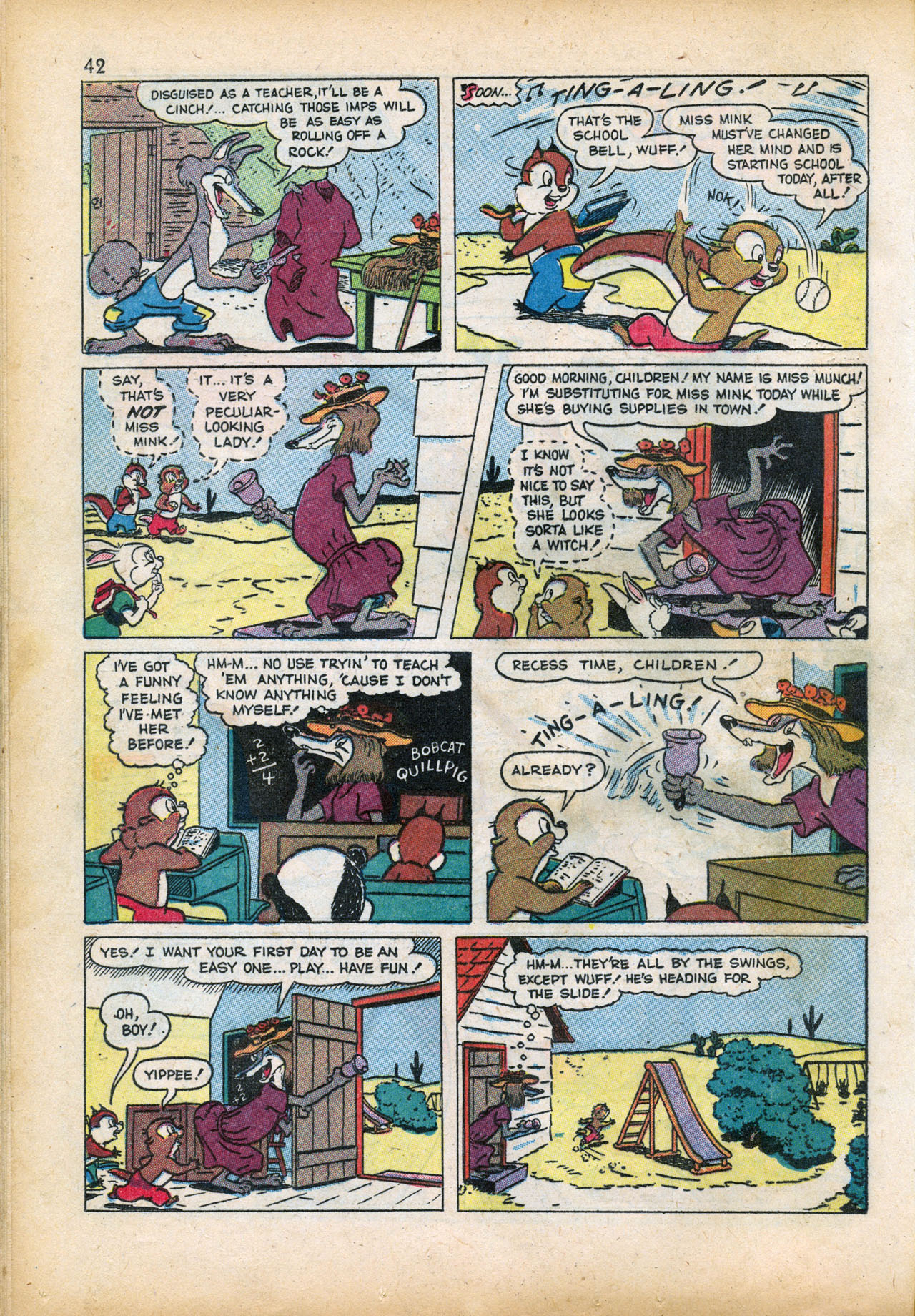 Read online Tom & Jerry's Back to School comic -  Issue # TPB - 44